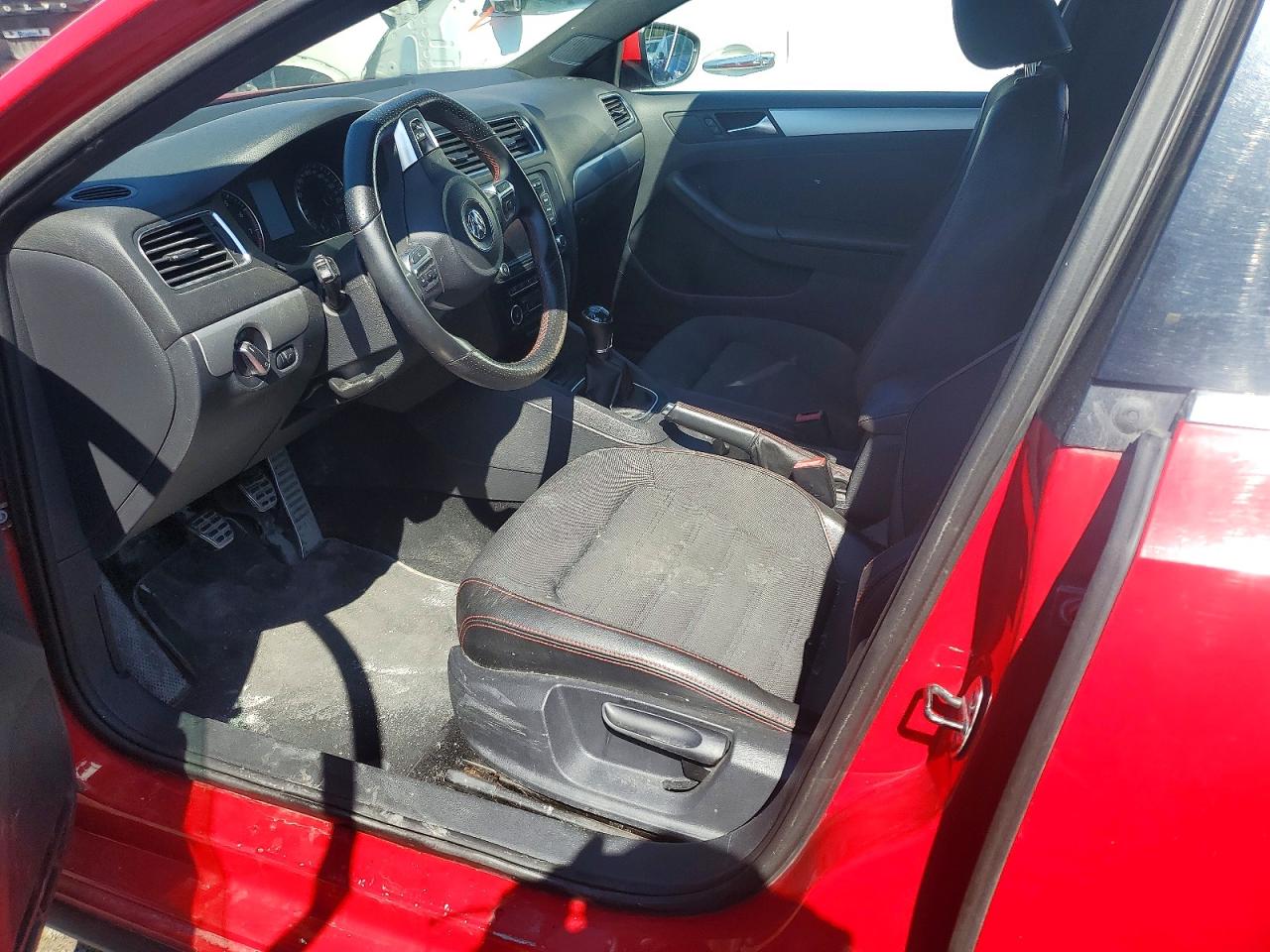 2012 Volkswagen Jetta Gli Red vin: 3VW567AJ2CM382146