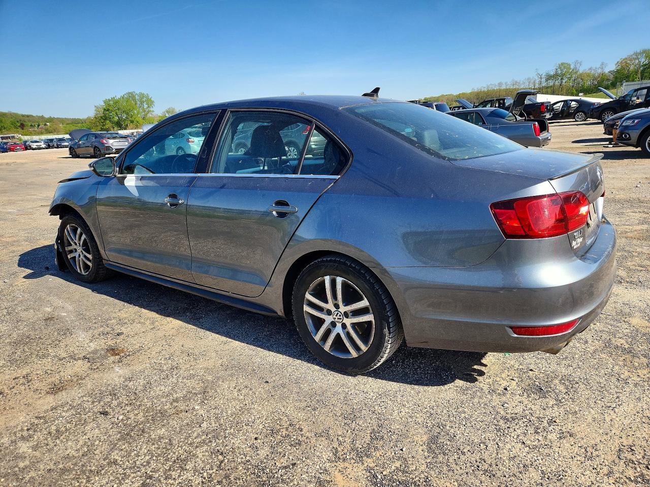 2013 Volkswagen Jetta Gli Gray vin: 3VW567AJ2DM378809