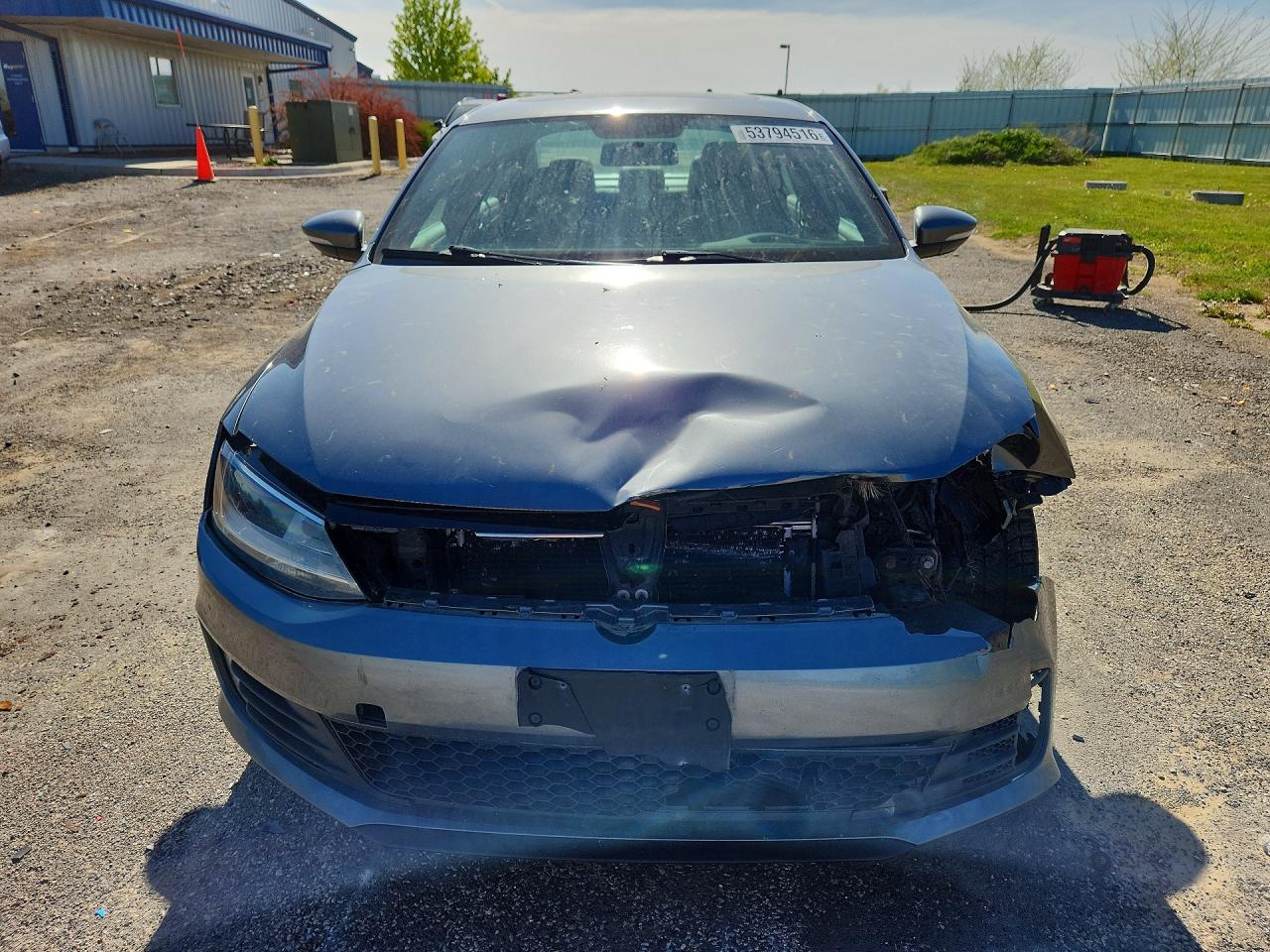 2013 Volkswagen Jetta Gli Gray vin: 3VW567AJ2DM378809