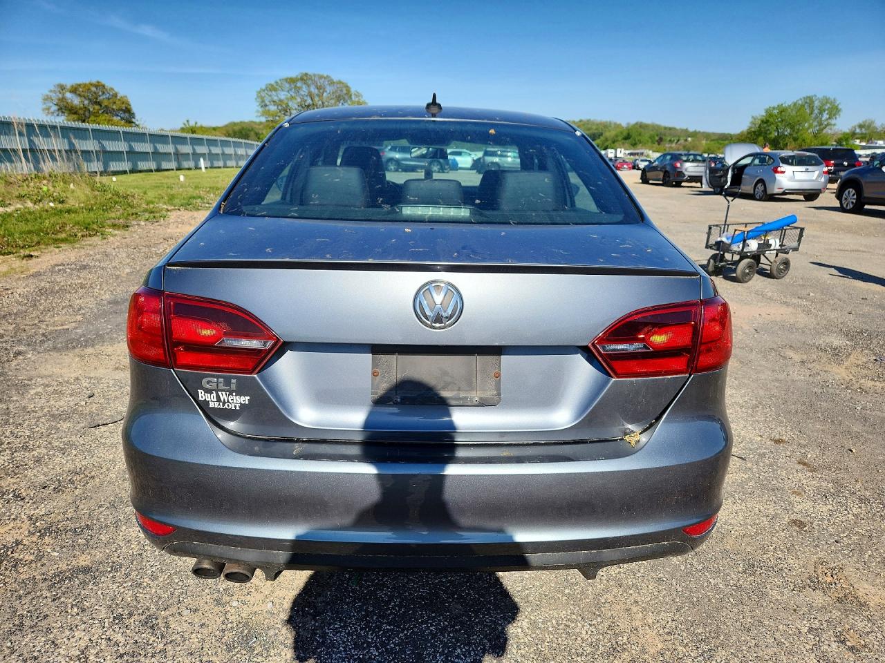 2013 Volkswagen Jetta Gli Gray vin: 3VW567AJ2DM378809