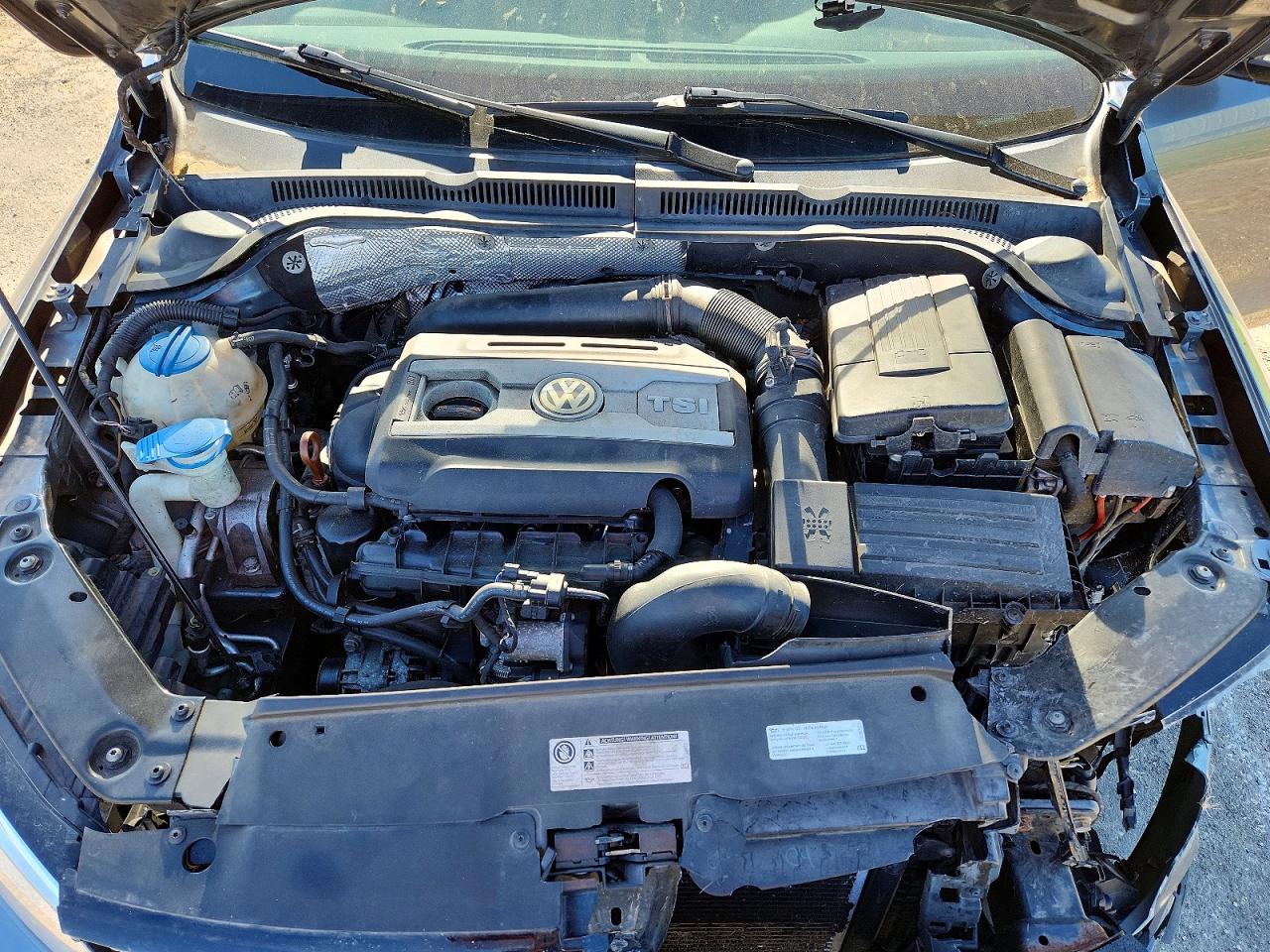 2013 Volkswagen Jetta Gli Gray vin: 3VW567AJ2DM378809