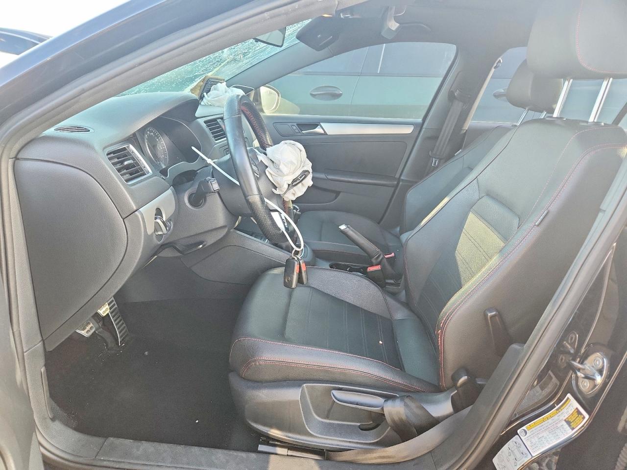 2012 Volkswagen Jetta Gli Black vin: 3VW567AJ3CM409628