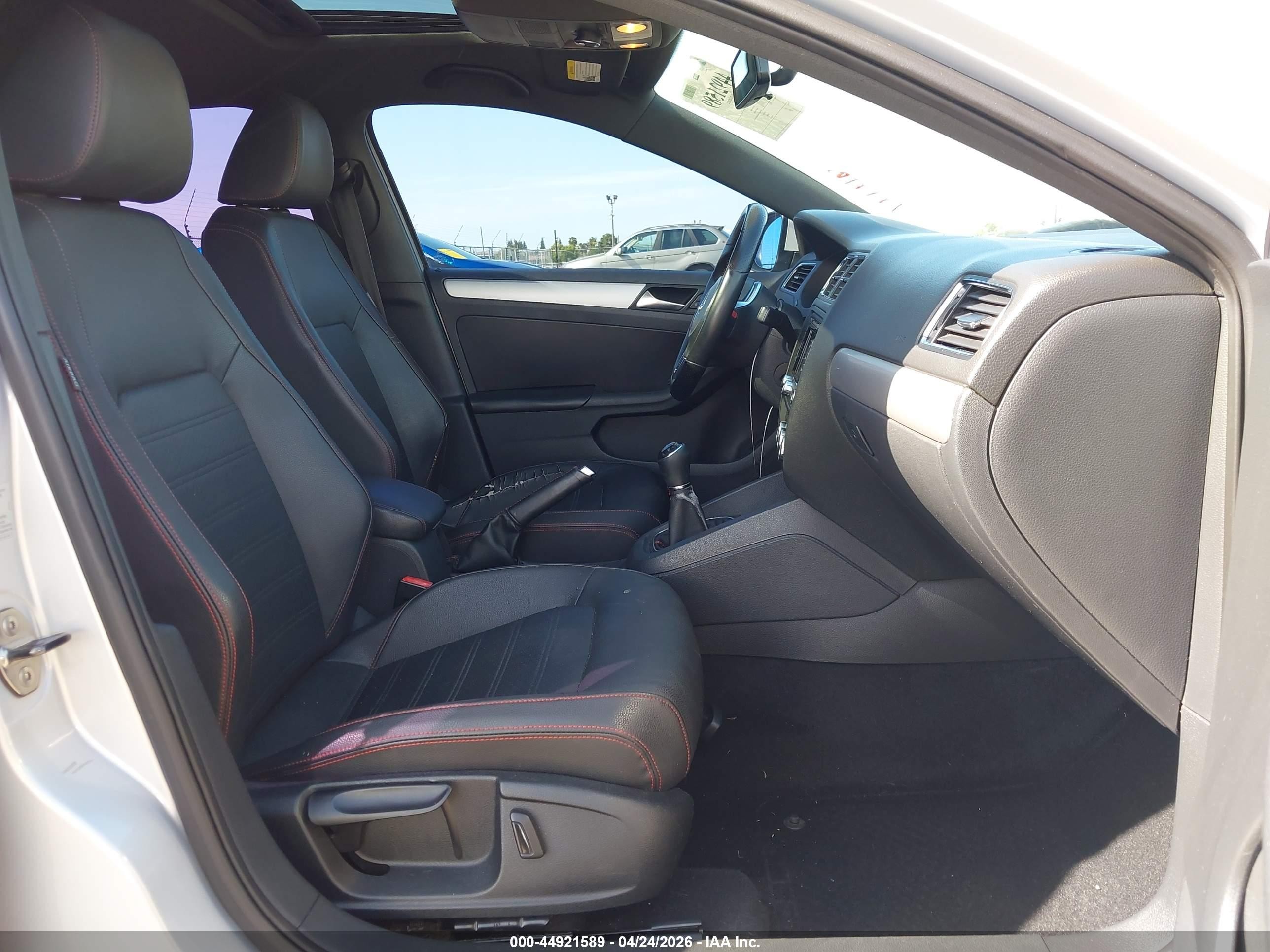 2013 Volkswagen Jetta Gli Autobahn W/nav Light Blue vin: 3VW567AJ3DM227008