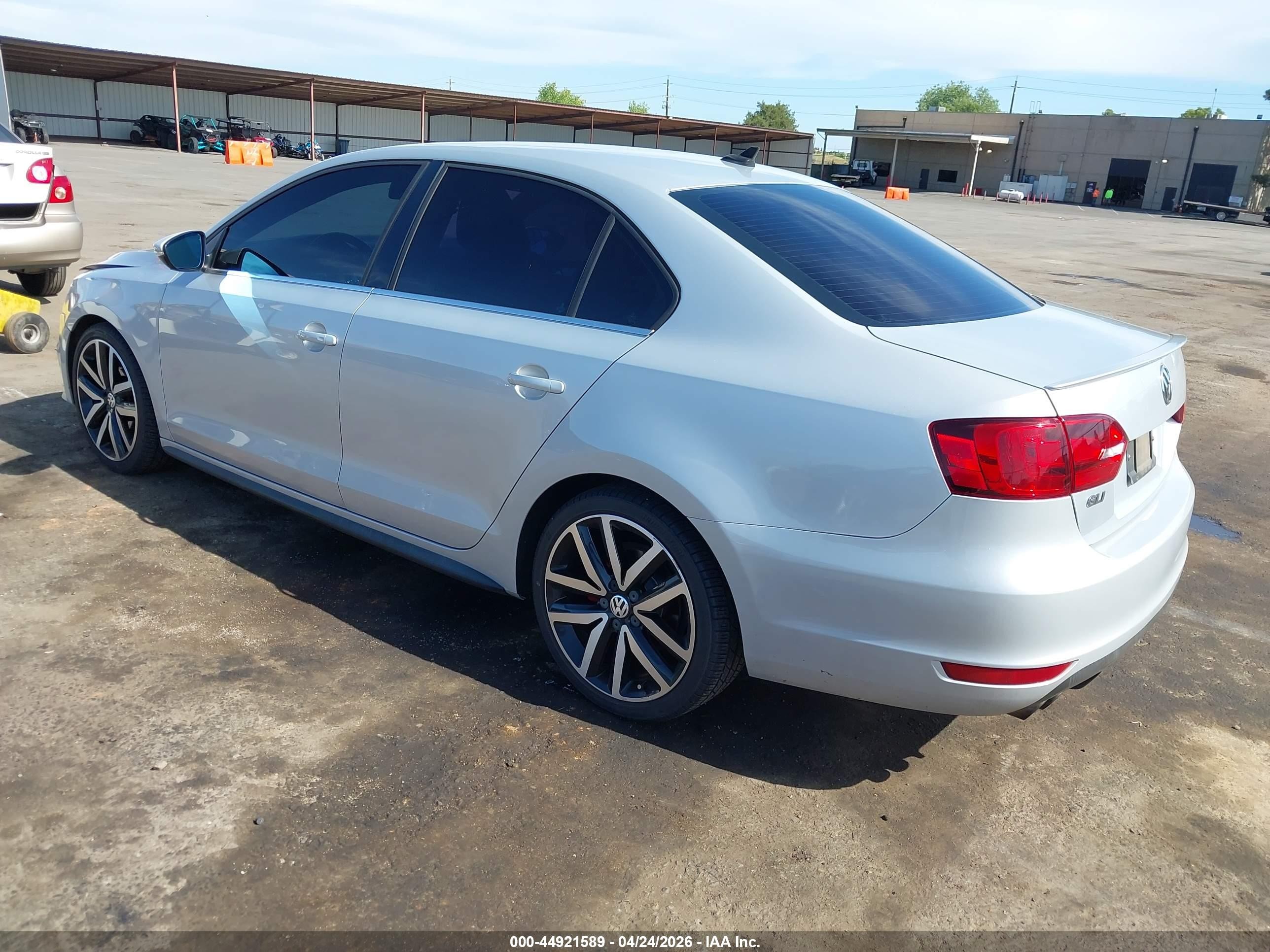 2013 Volkswagen Jetta Gli Autobahn W/nav Light Blue vin: 3VW567AJ3DM227008