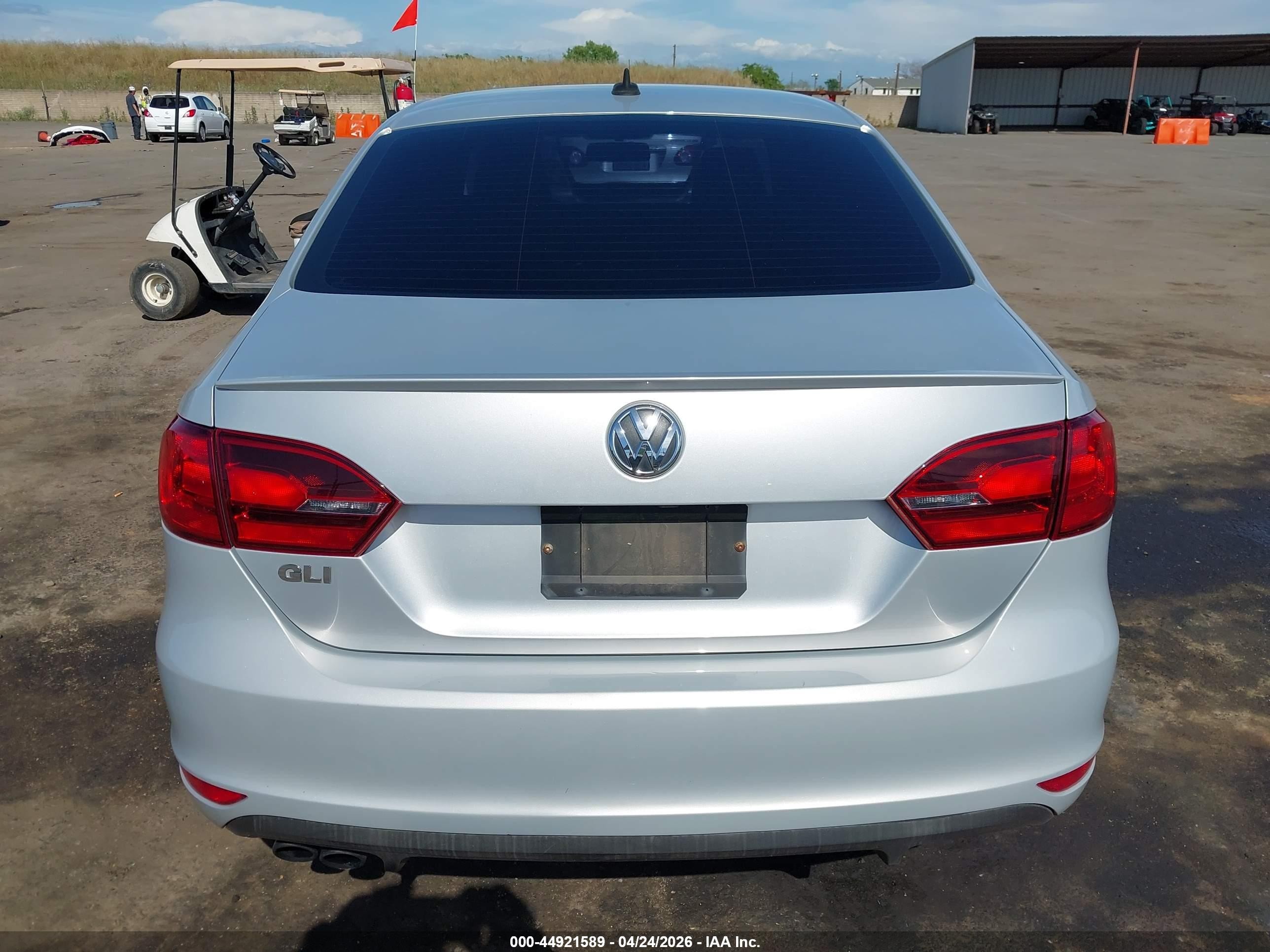 2013 Volkswagen Jetta Gli Autobahn W/nav Light Blue vin: 3VW567AJ3DM227008