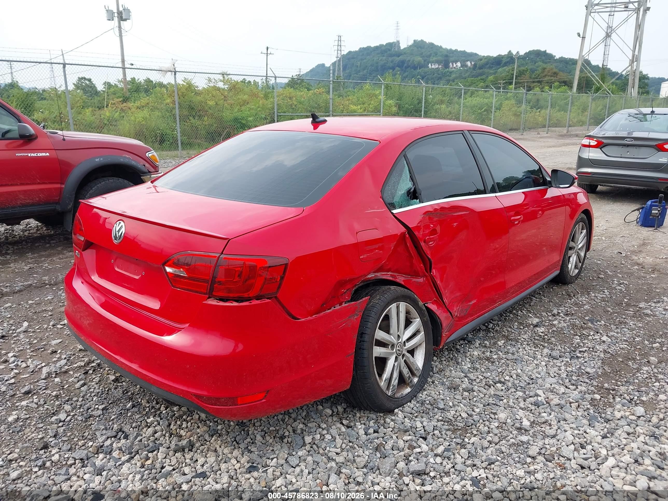 2012 Volkswagen Jetta Gli Красный vin: 3VW567AJ4CM460121