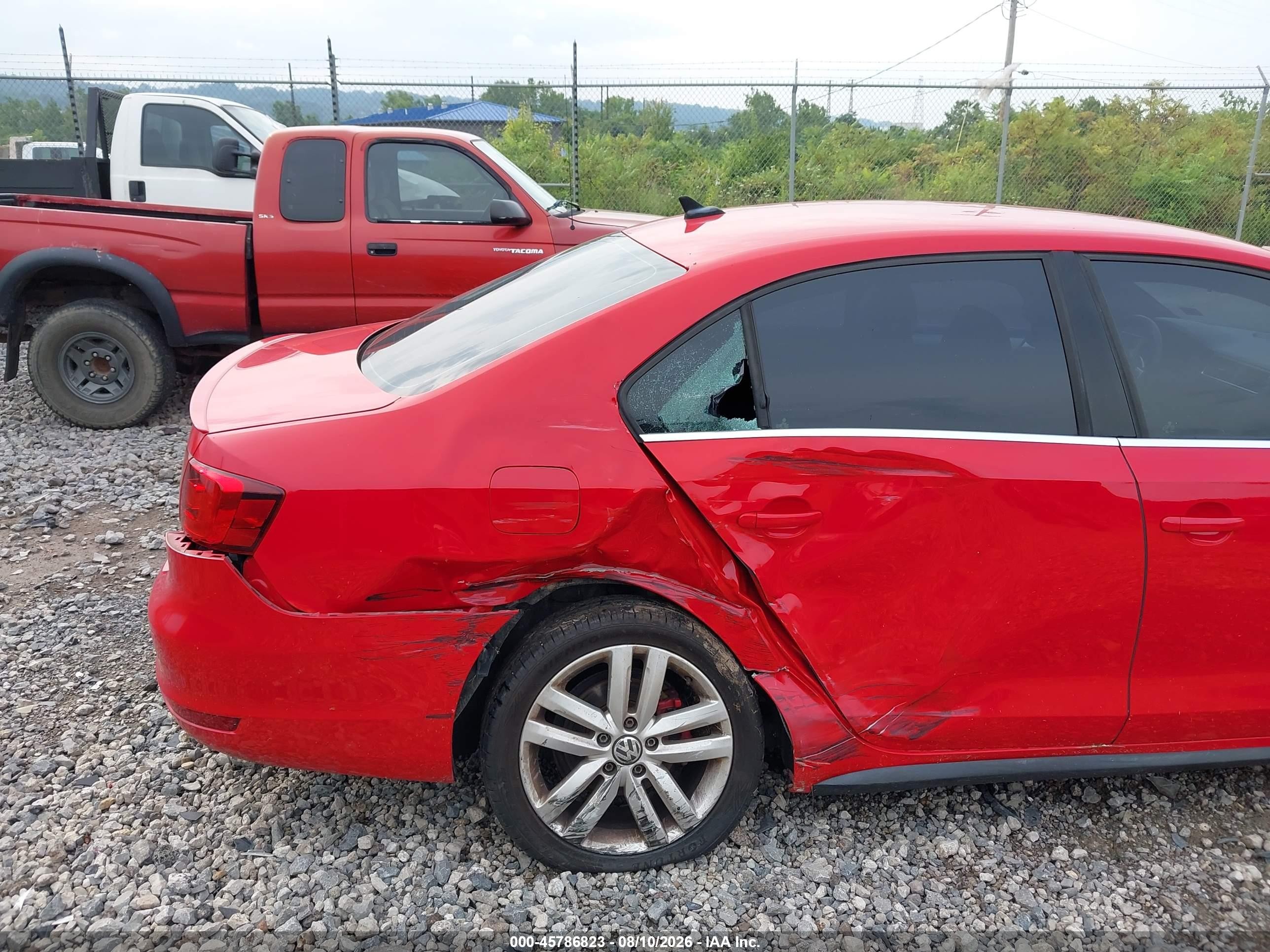2012 Volkswagen Jetta Gli Красный vin: 3VW567AJ4CM460121