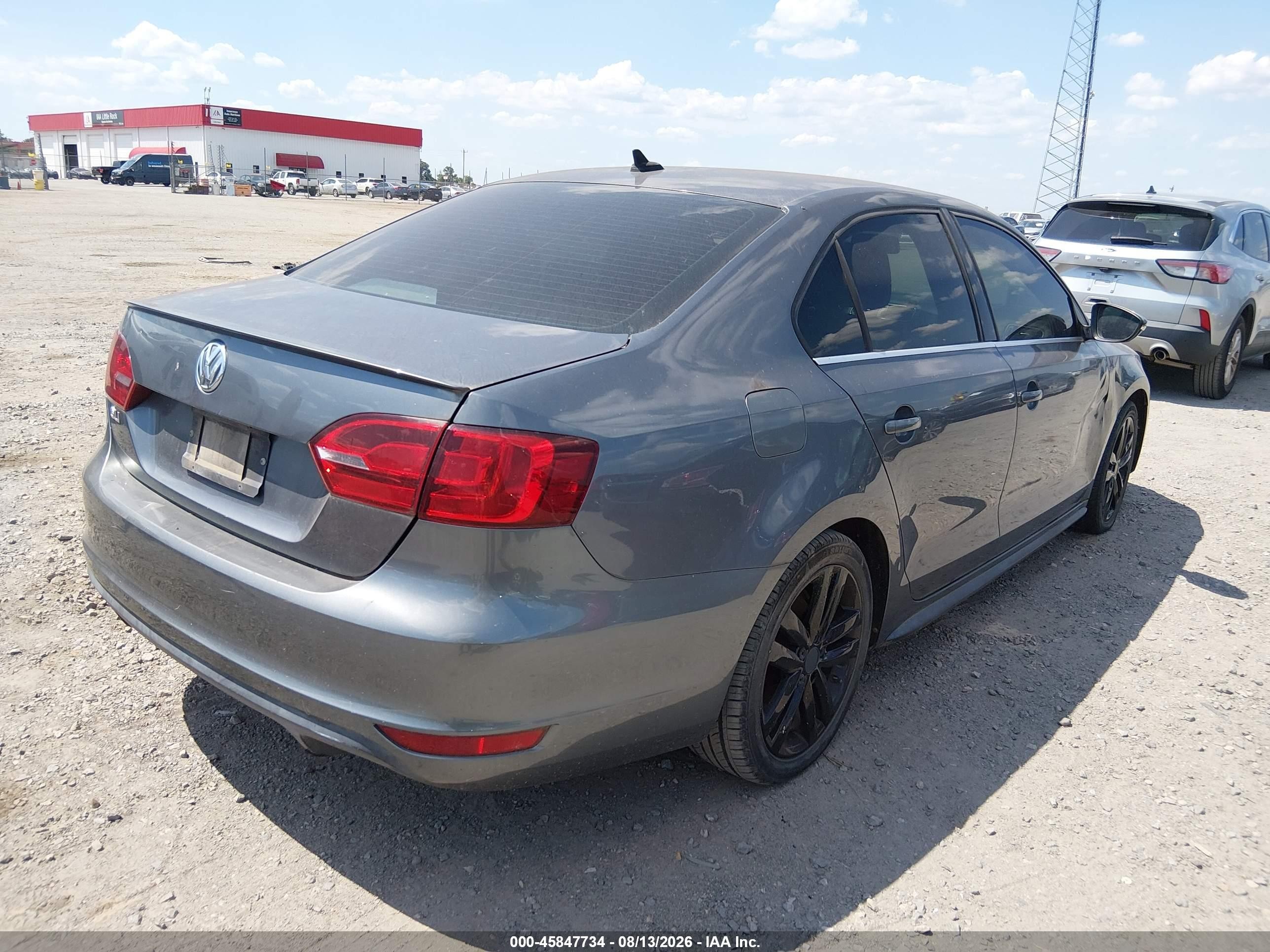 2012 Volkswagen Jetta Gli Gray vin: 3VW567AJ5CM420615