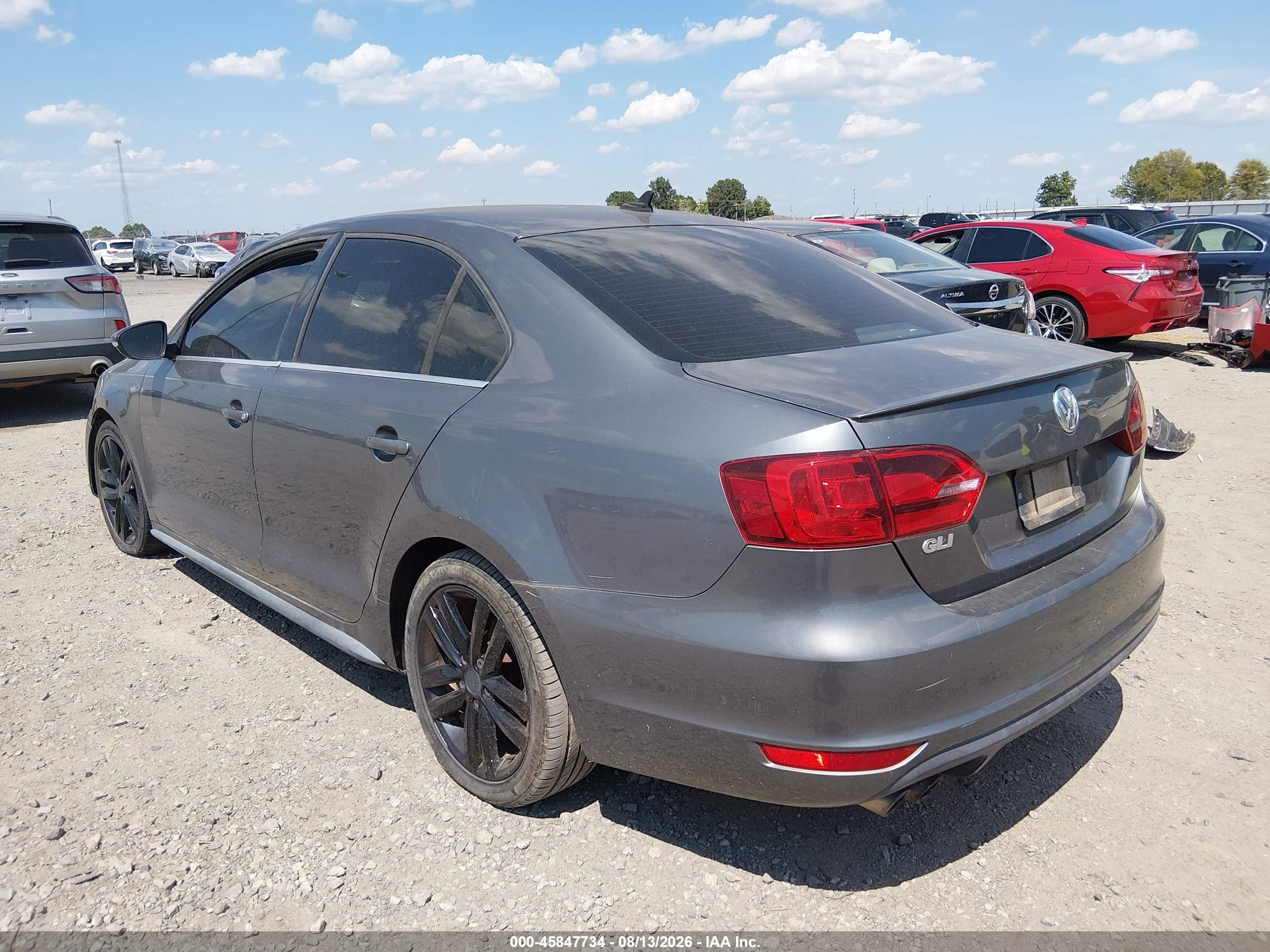2012 Volkswagen Jetta Gli Gray vin: 3VW567AJ5CM420615