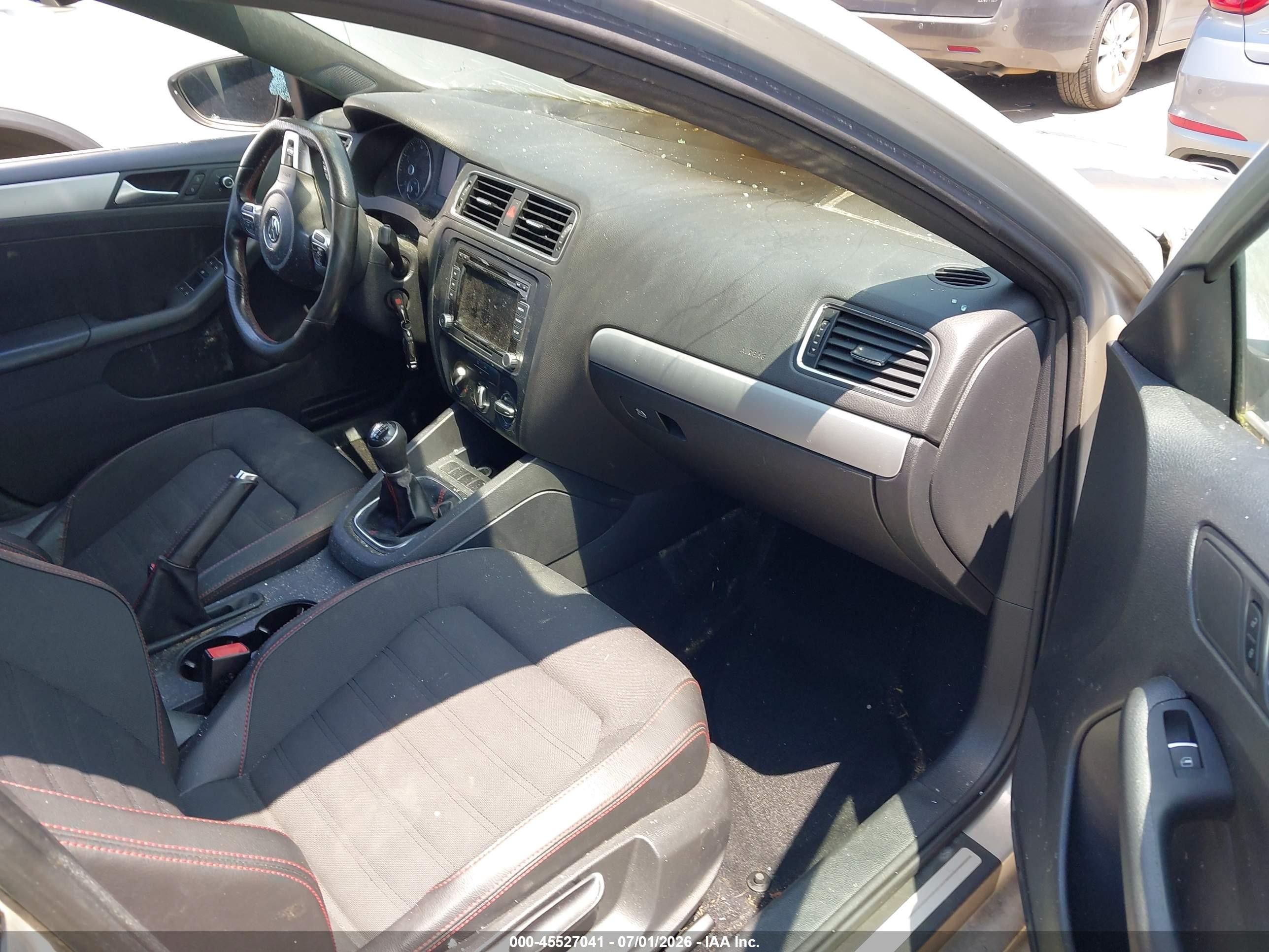 2012 Volkswagen Jetta Gli Серый vin: 3VW567AJ7CM451297