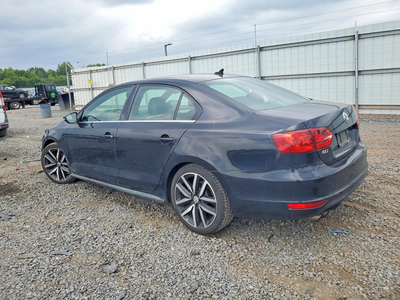 2013 Volkswagen Jetta Gli Black vin: 3VW567AJ9DM223092