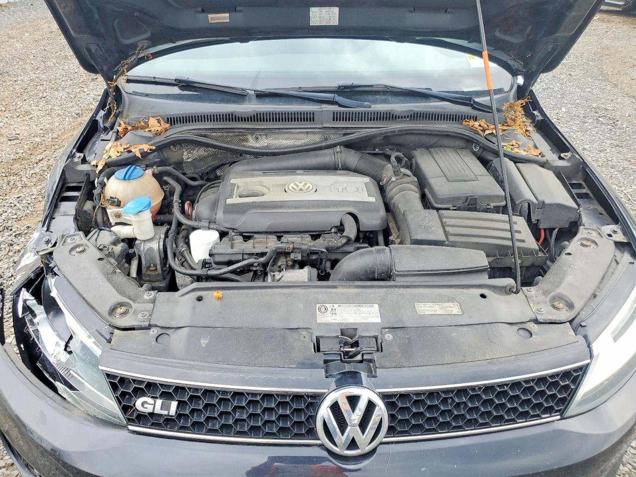 2013 Volkswagen Jetta Gli Black vin: 3VW567AJ9DM223092