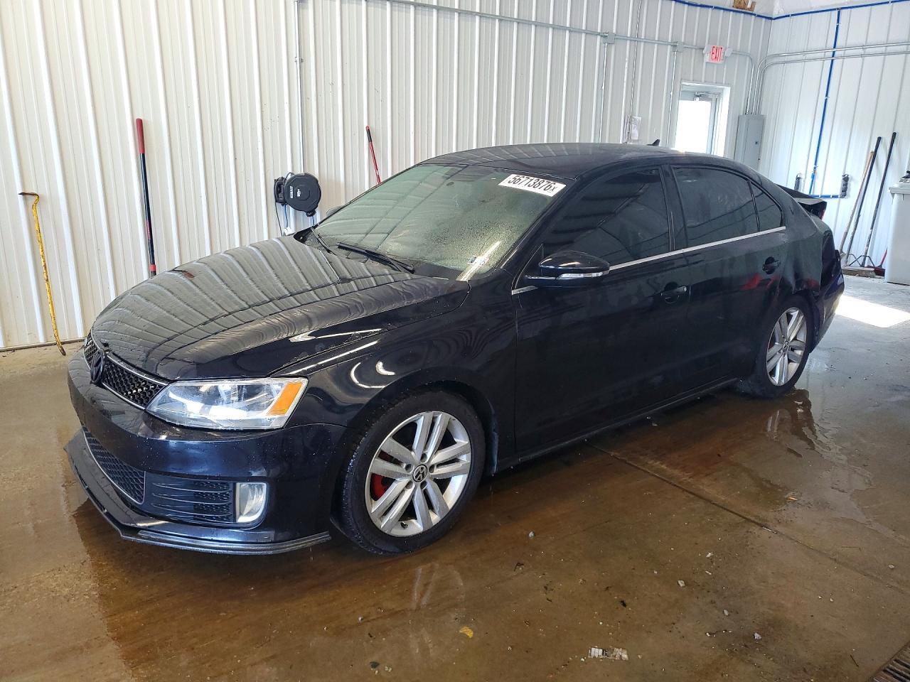 2012 Volkswagen Jetta Gli Черный vin: 3VW5A7AJ3CM357223