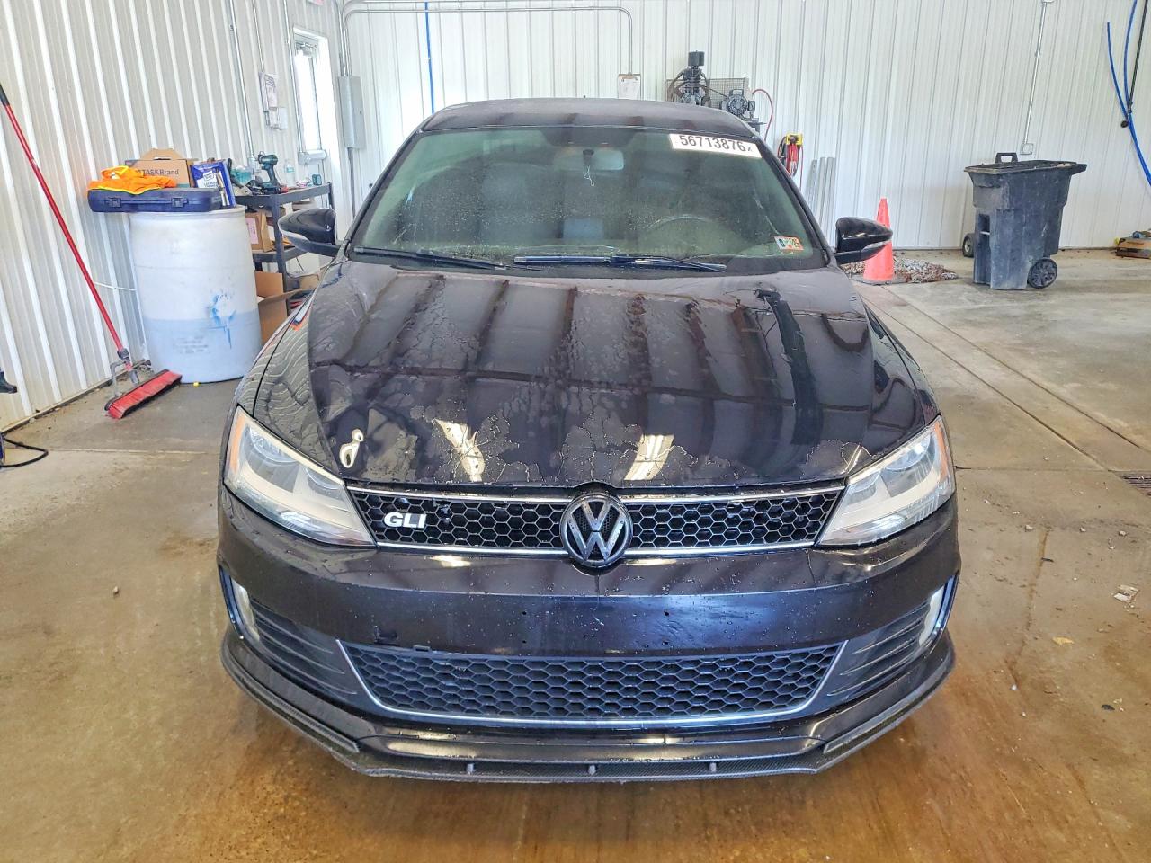 2012 Volkswagen Jetta Gli Черный vin: 3VW5A7AJ3CM357223