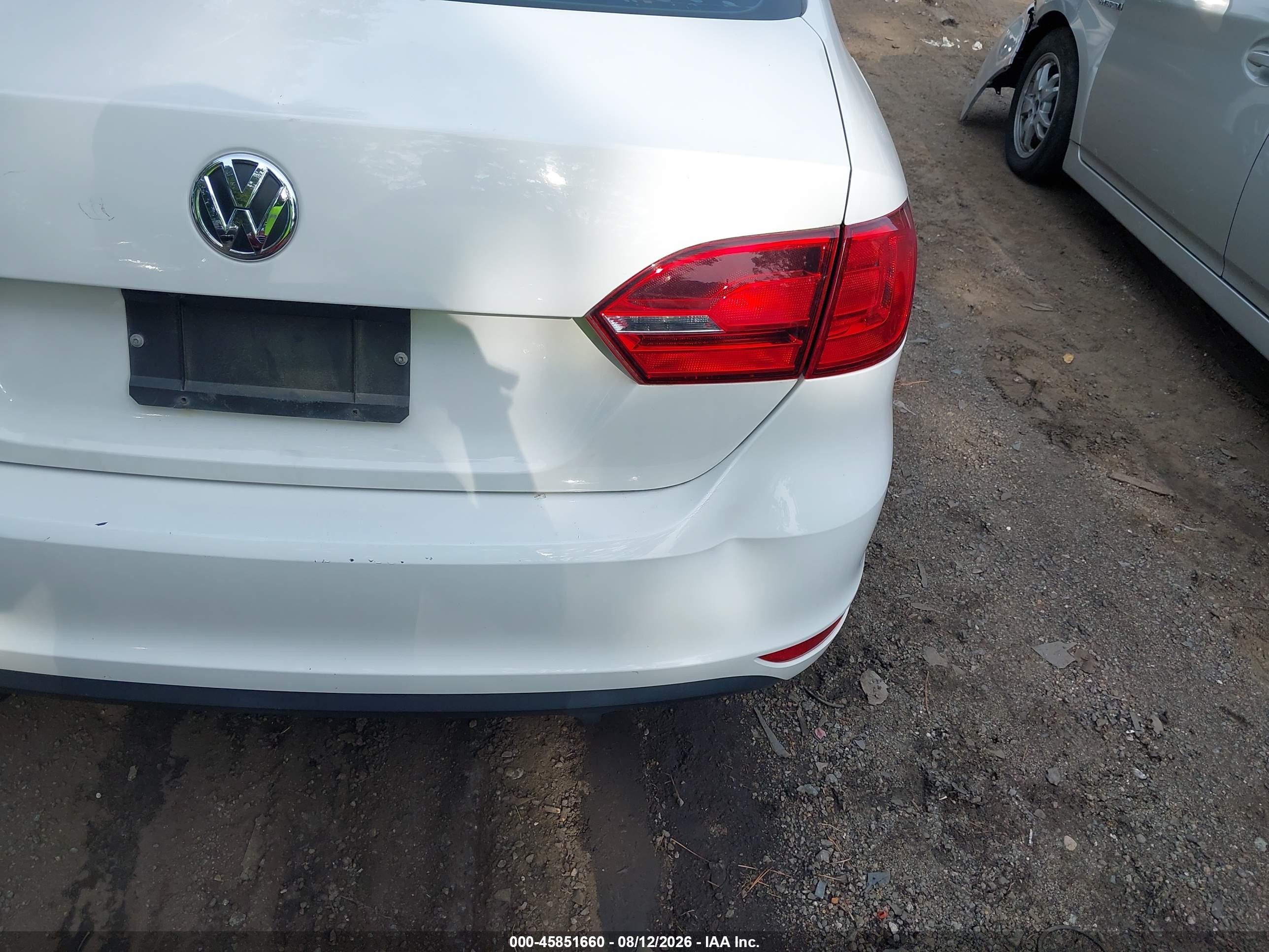 2012 Volkswagen Jetta Gli Autobahn W/nav White vin: 3VW5A7AJ3CM415444