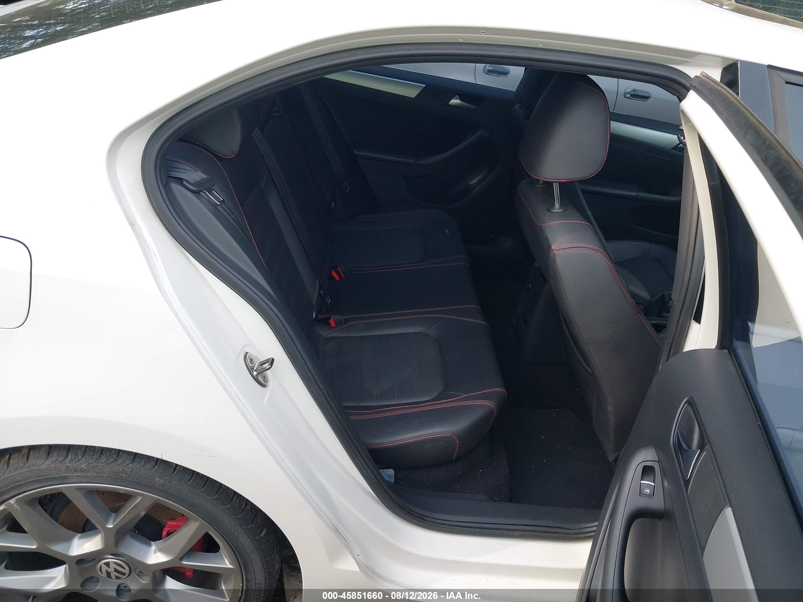 2012 Volkswagen Jetta Gli Autobahn W/nav White vin: 3VW5A7AJ3CM415444