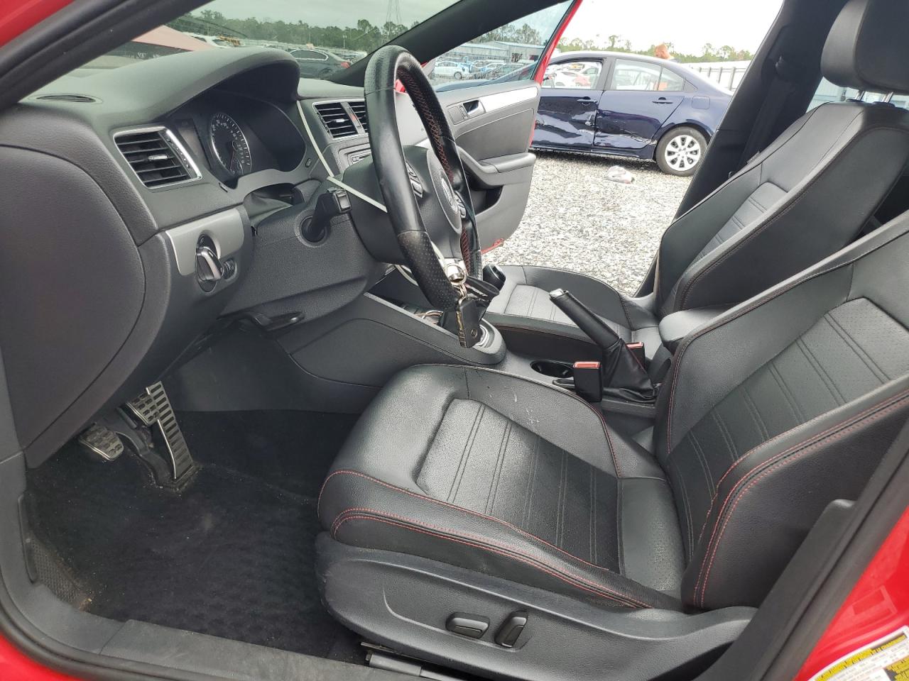 2013 Volkswagen Jetta Gli Red vin: 3VW5A7AJ4DM210538