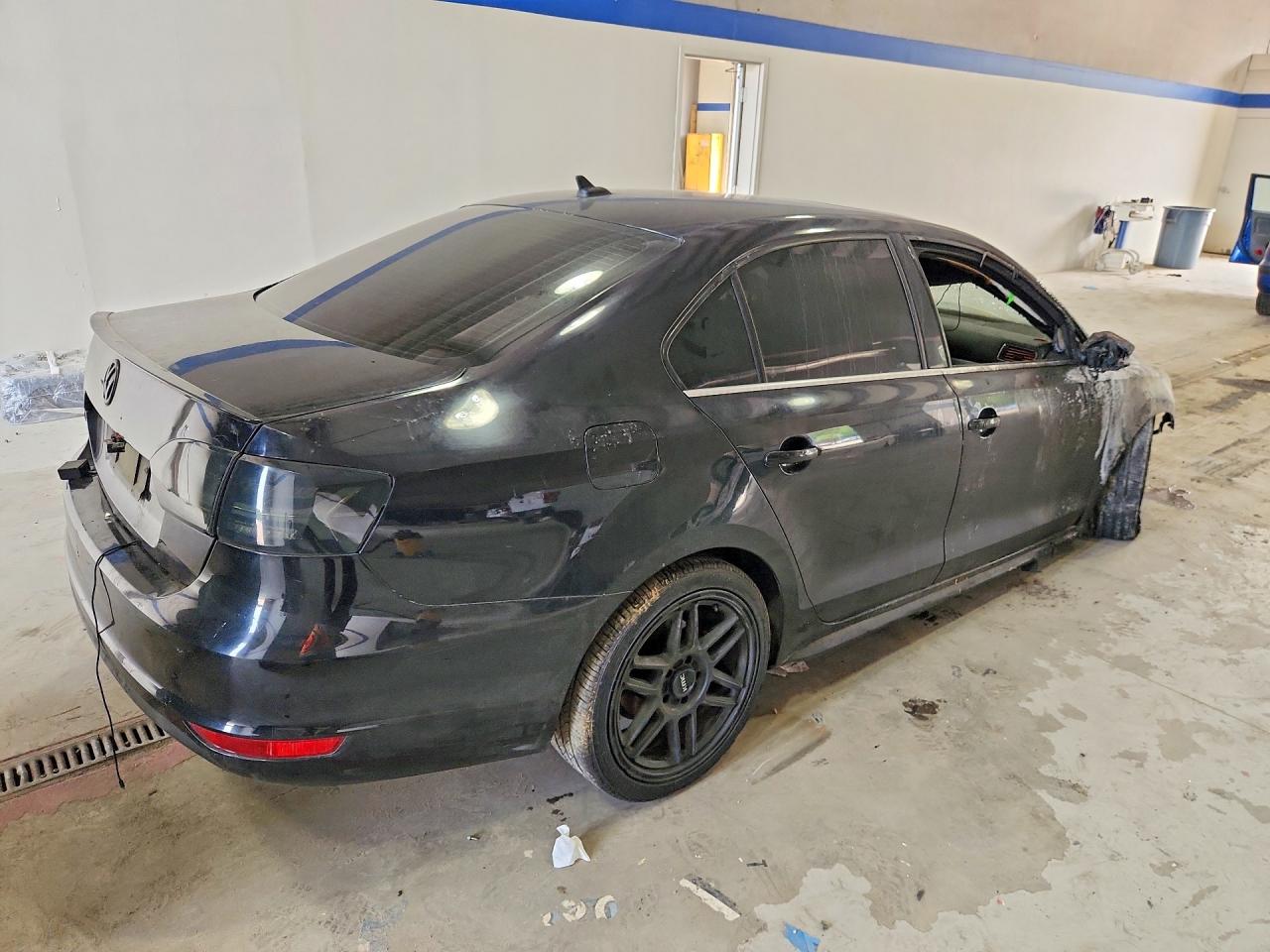 2012 Volkswagen Jetta Gli Black vin: 3VW5A7AJ7CM425670
