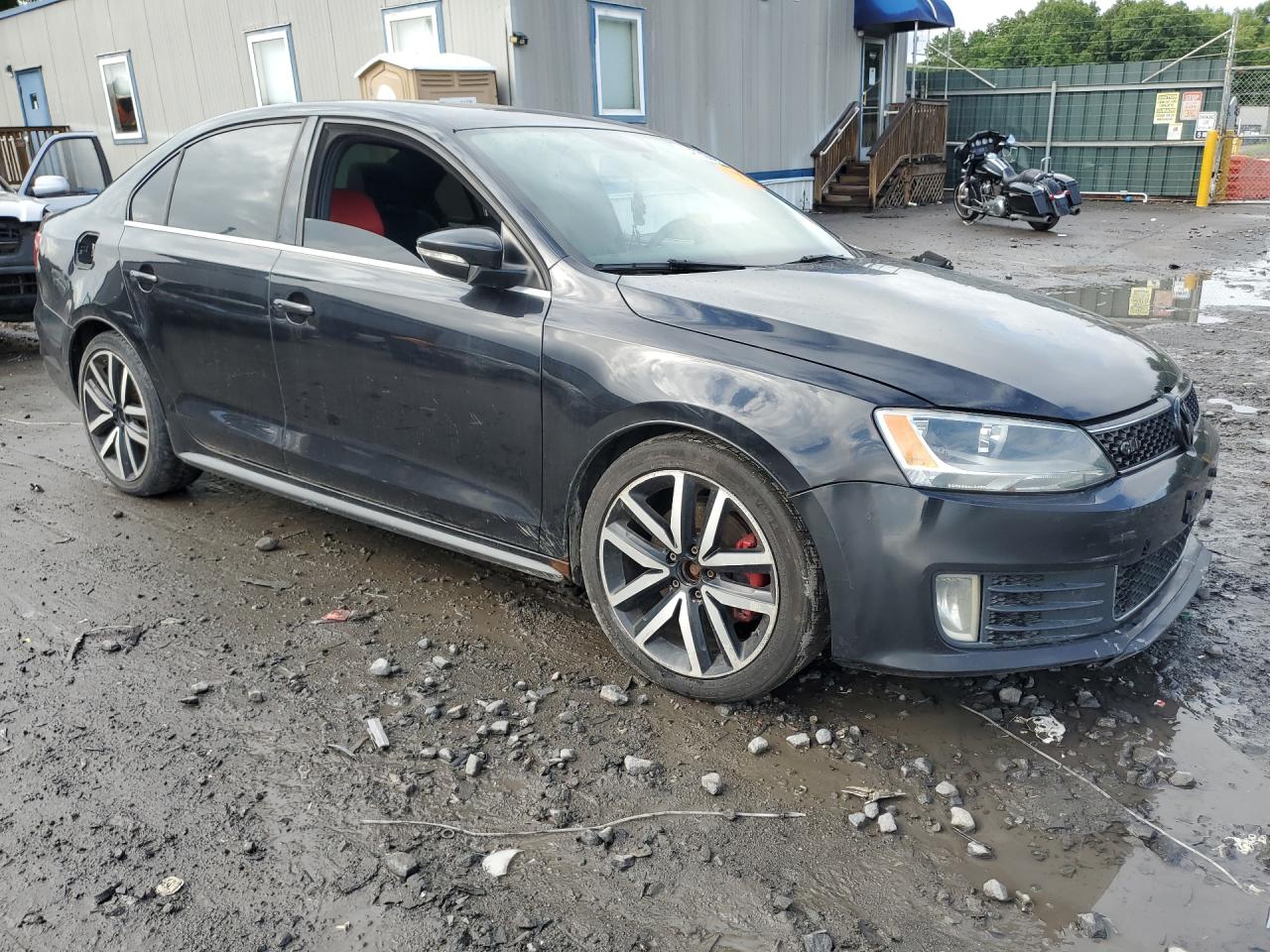 2012 Volkswagen Jetta Gli Black vin: 3VW5A7AJ7CM453985