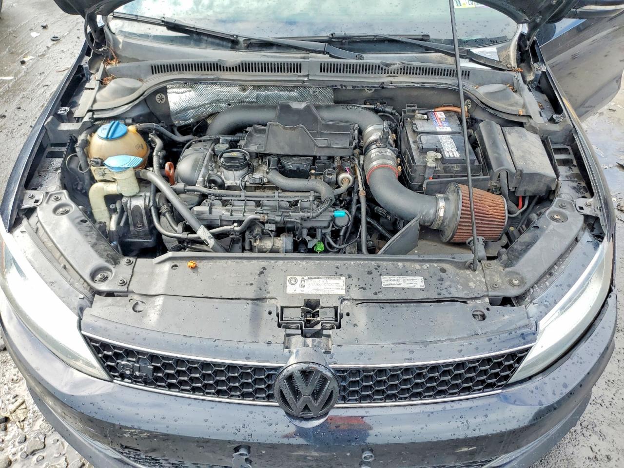 2012 Volkswagen Jetta Gli Black vin: 3VW5A7AJ7CM453985