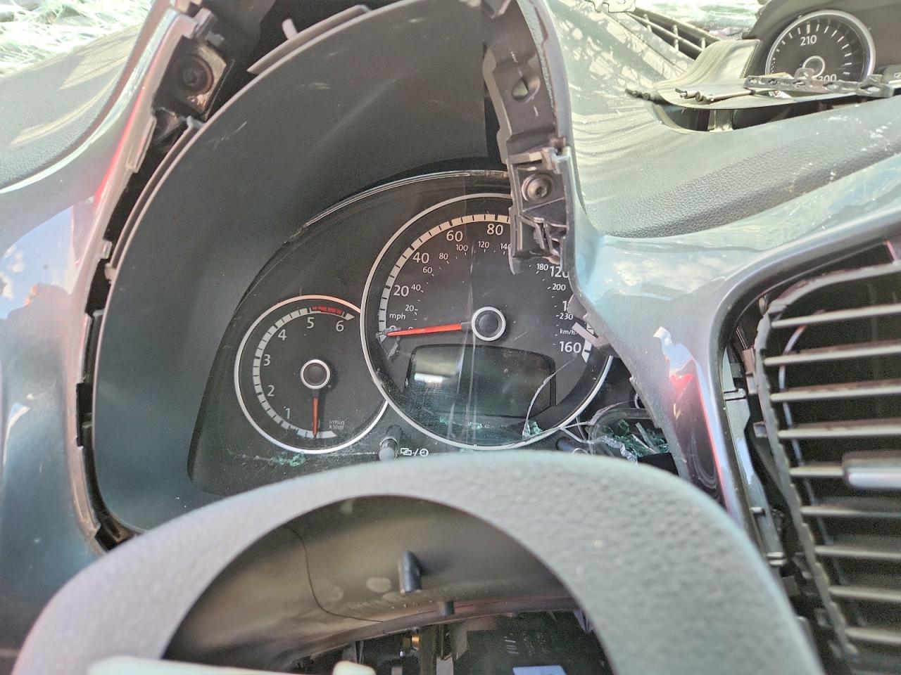 2015 Volkswagen Beetle Tdi Gray vin: 3VW5A7ATXFM817094