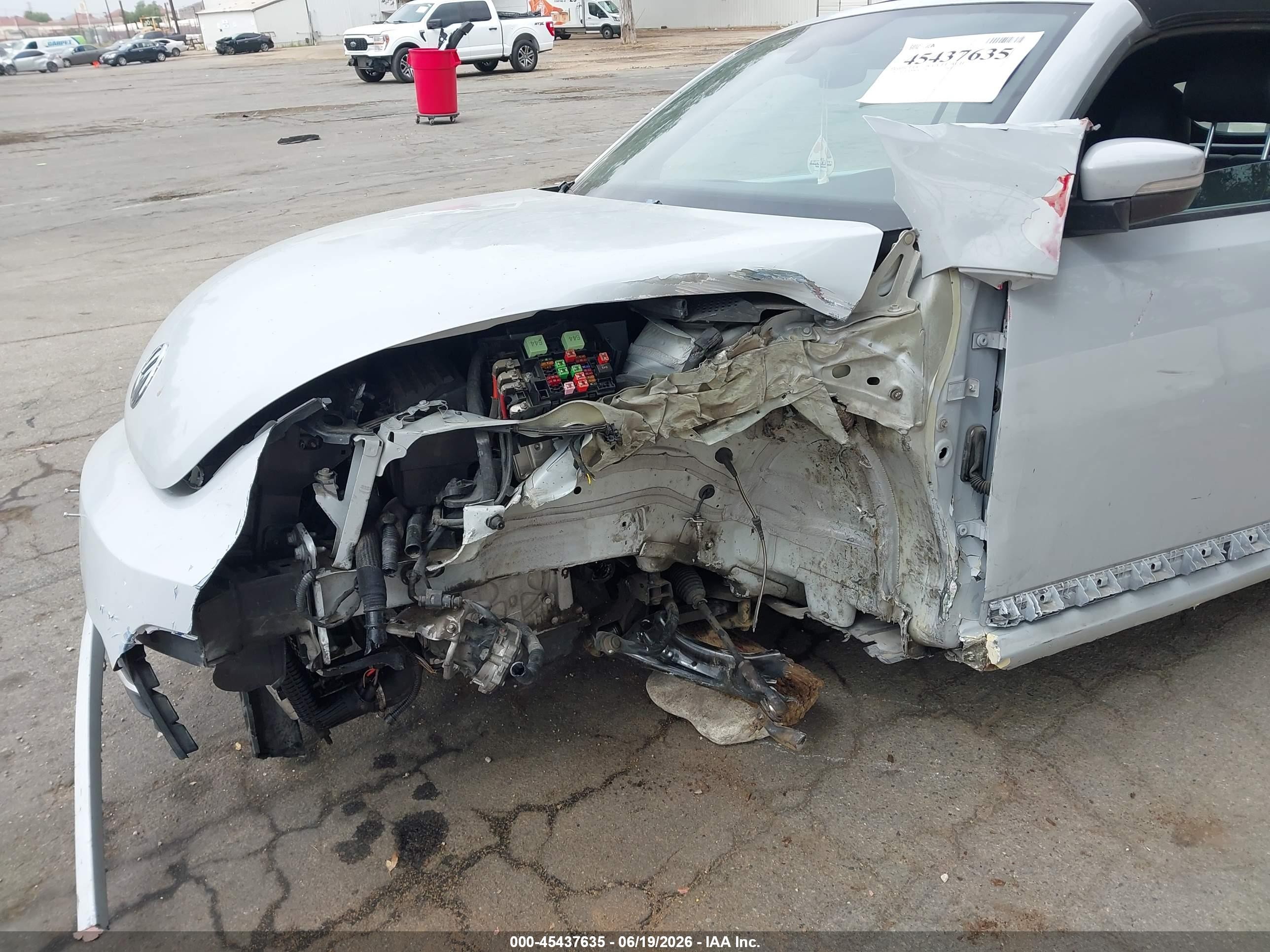 2018 Volkswagen Beetle Серый vin: 3VW5DAAT2JM518115
