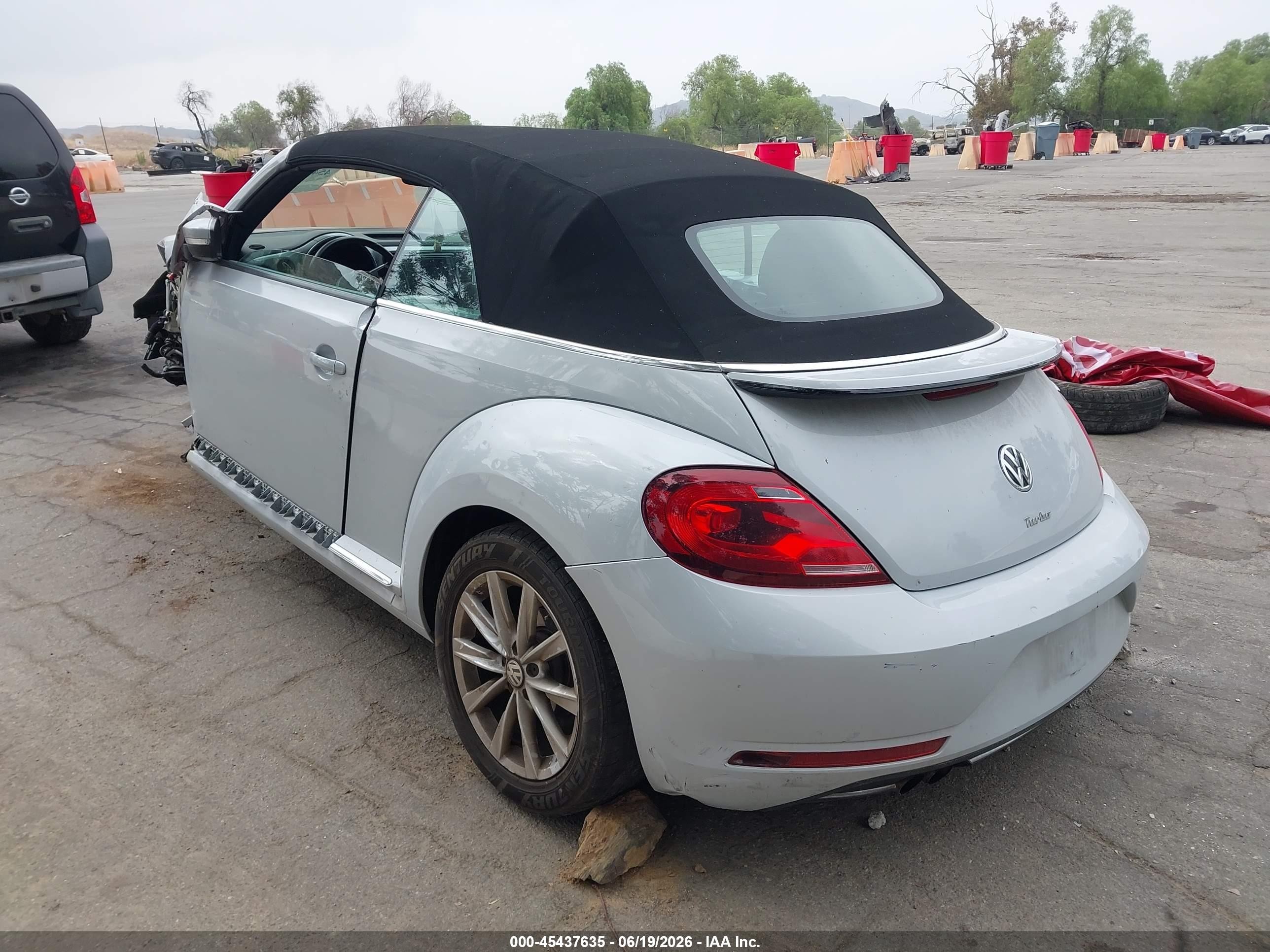 2018 Volkswagen Beetle Серый vin: 3VW5DAAT2JM518115