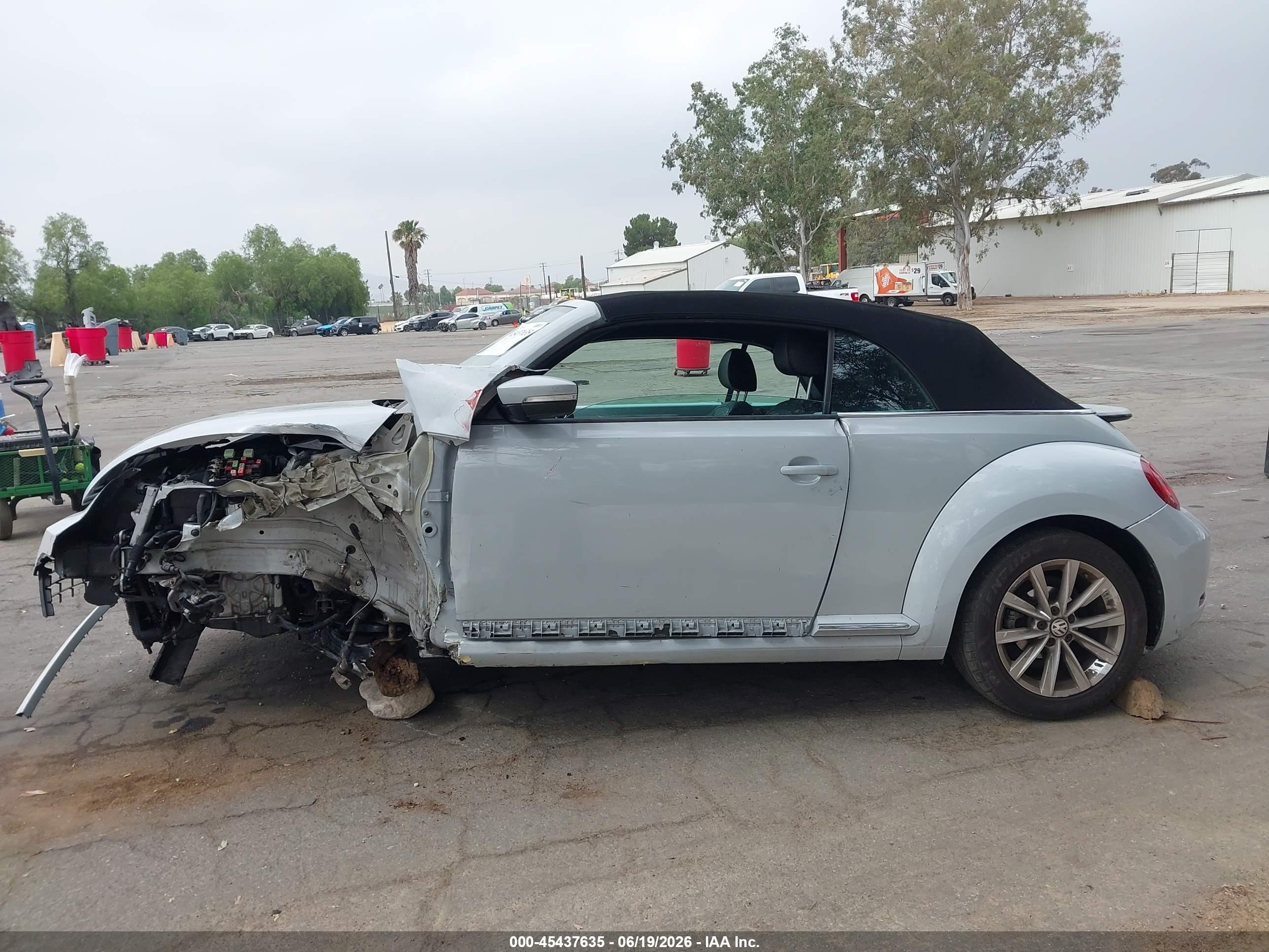2018 Volkswagen Beetle Серый vin: 3VW5DAAT2JM518115