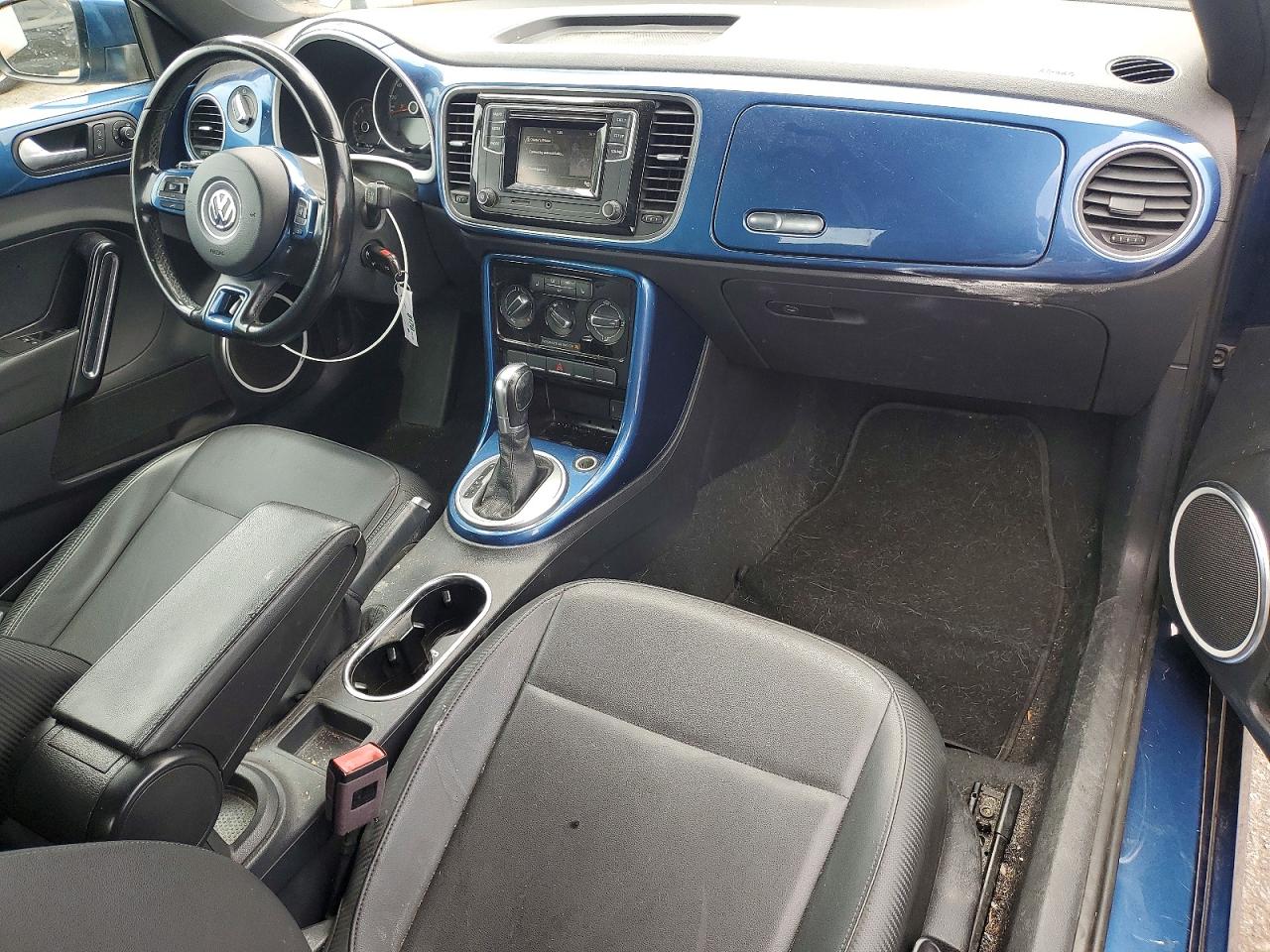 2018 Volkswagen Beetle S Blue vin: 3VW5DAAT9JM514949