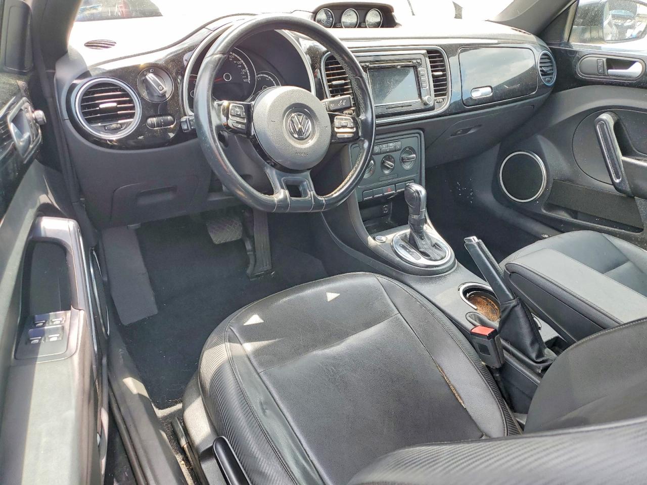 2013 Volkswagen Beetle Black vin: 3VW5L7AT3DM831863