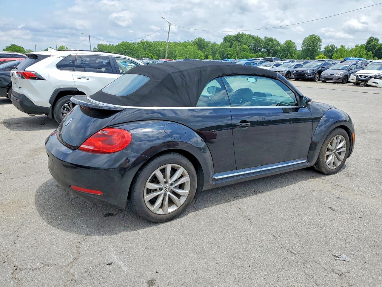 2013 Volkswagen Beetle Black vin: 3VW5L7AT3DM831863
