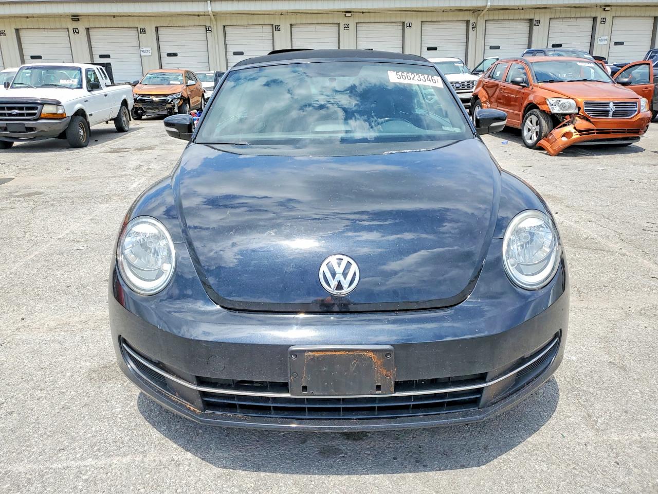 2013 Volkswagen Beetle Black vin: 3VW5L7AT3DM831863