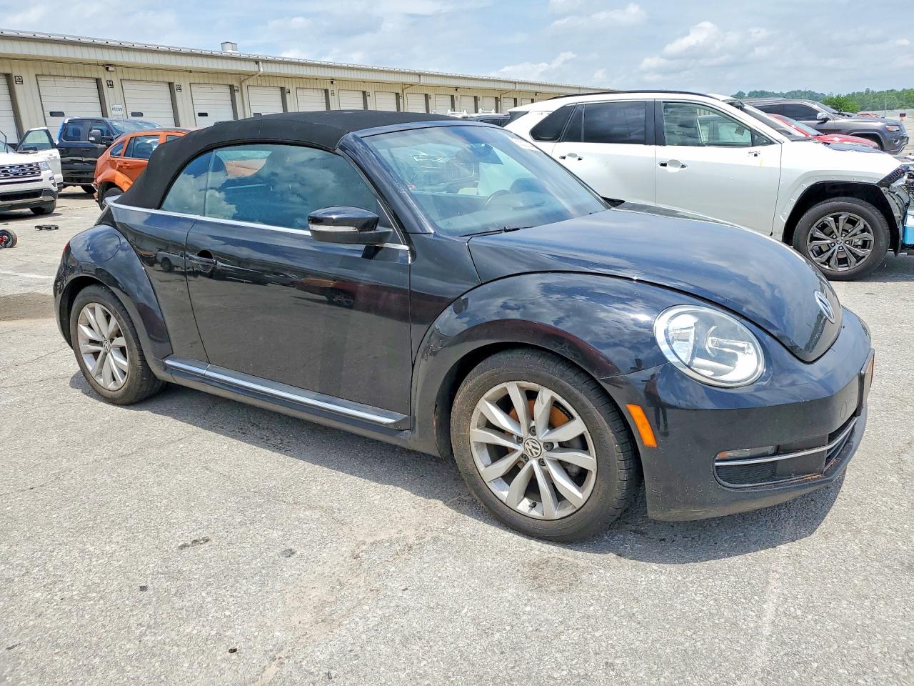 2013 Volkswagen Beetle Black vin: 3VW5L7AT3DM831863