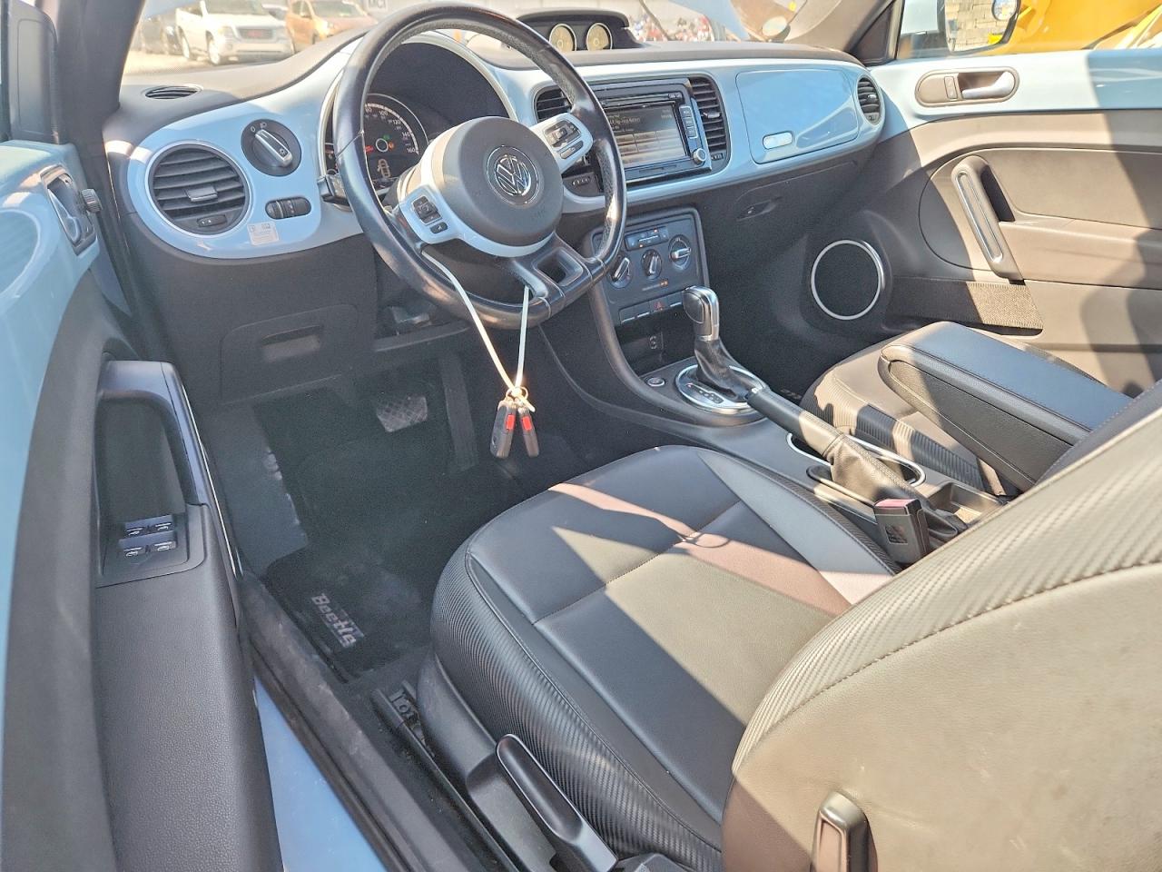 2013 Volkswagen Beetle Blue vin: 3VW5L7AT4DM816014