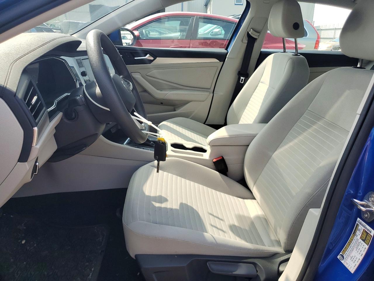 2023 Volkswagen Jetta S Blue vin: 3VW5M7BU7PM020673