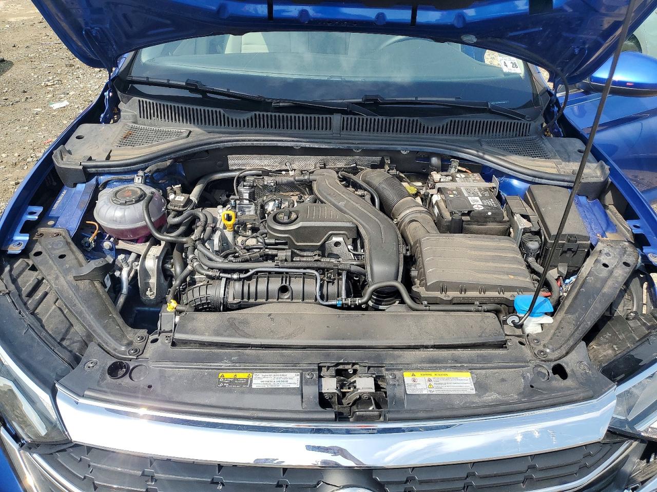 2023 Volkswagen Jetta S Blue vin: 3VW5M7BU7PM020673