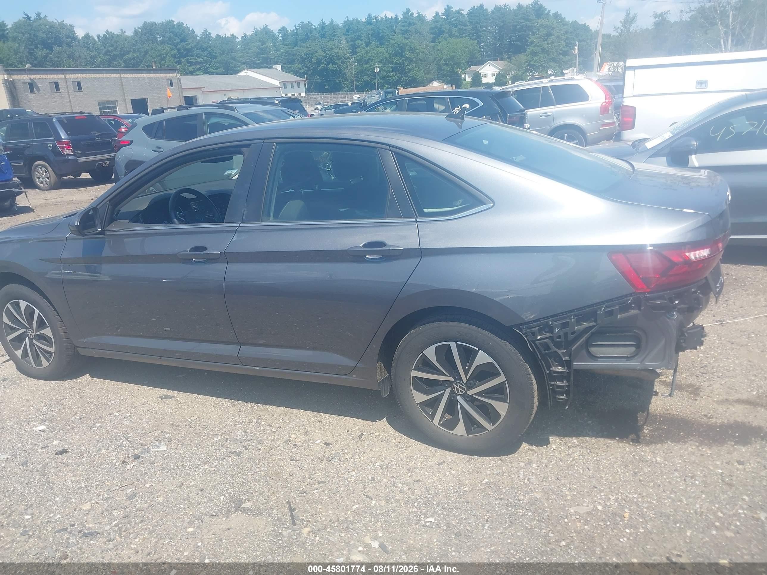2024 Volkswagen Jetta 1.5t S Серый vin: 3VW5M7BU9RM045660