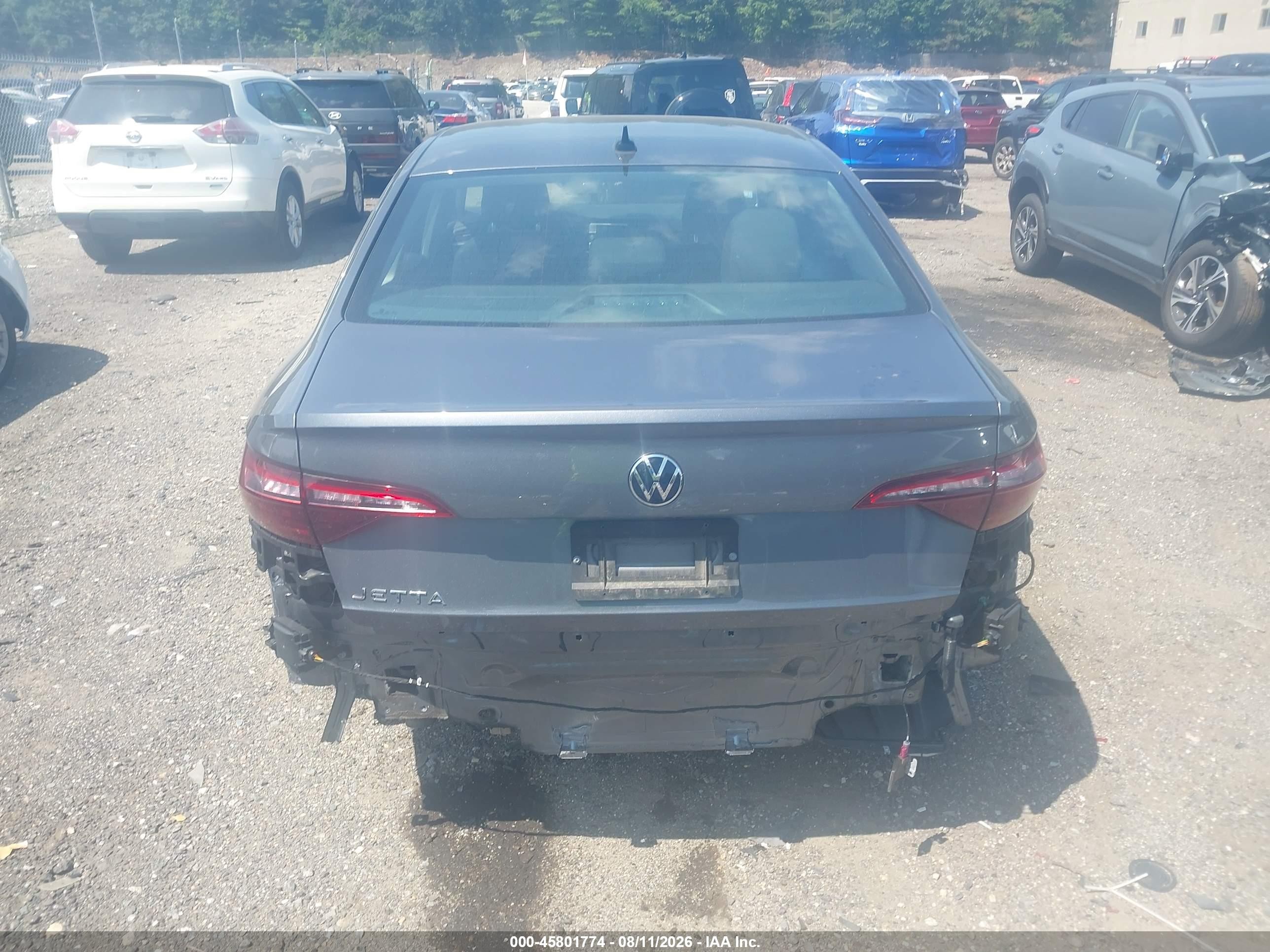 2024 Volkswagen Jetta 1.5t S Серый vin: 3VW5M7BU9RM045660