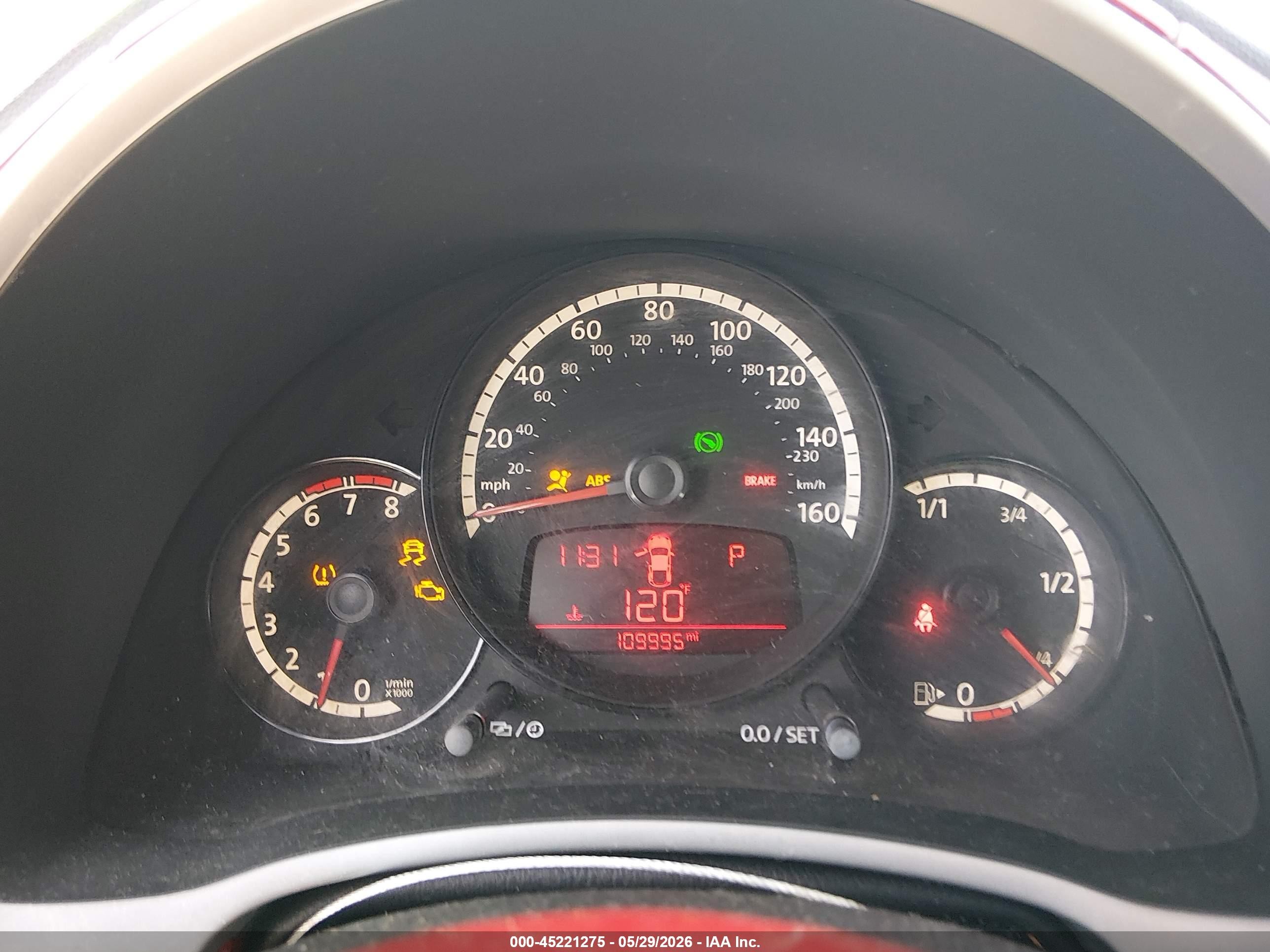 2013 Volkswagen Beetle 2.5l Red vin: 3VW5P7AT0DM816788