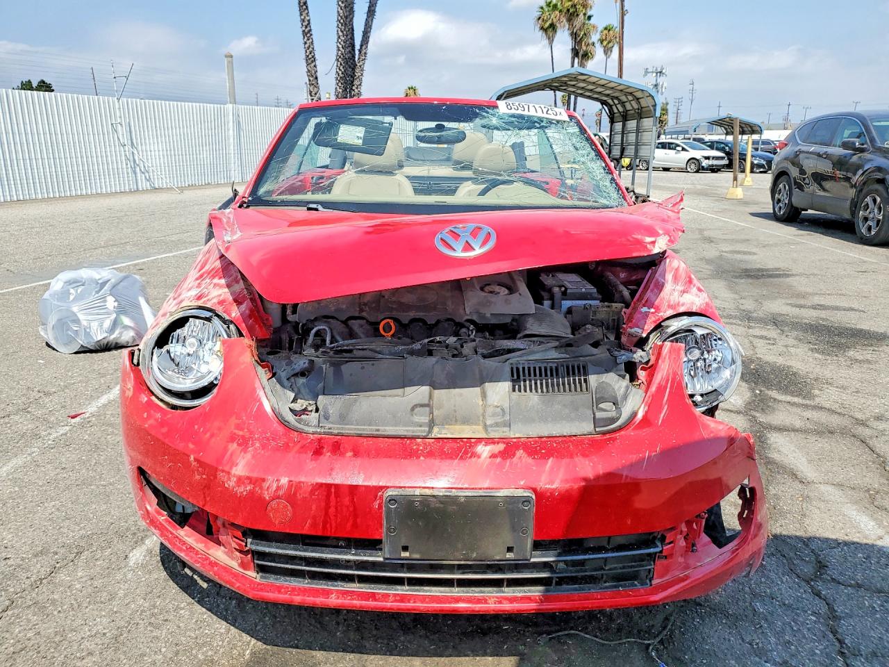 2013 Volkswagen Beetle Red vin: 3VW5P7AT1DM822728