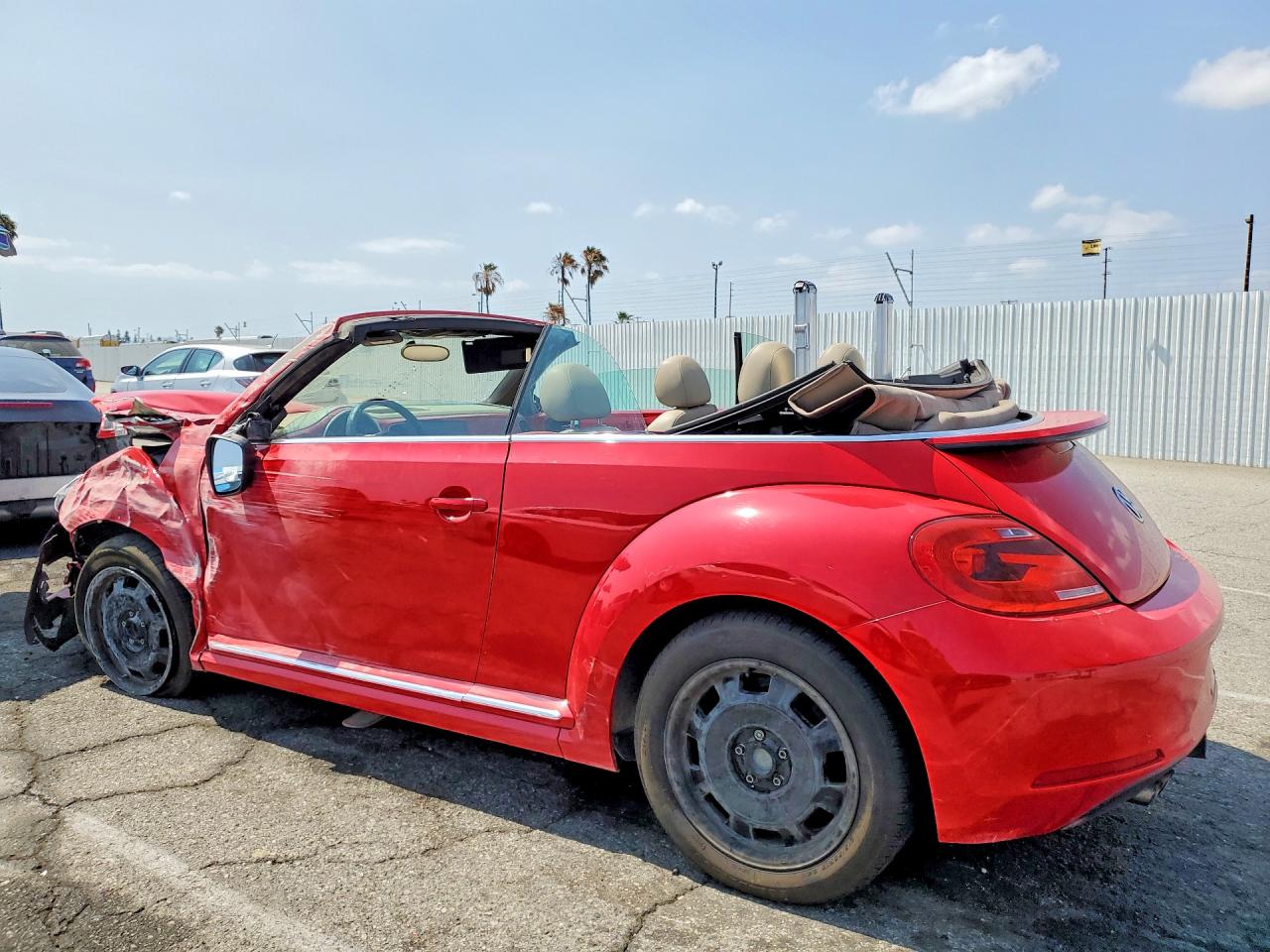 2013 Volkswagen Beetle Red vin: 3VW5P7AT1DM822728