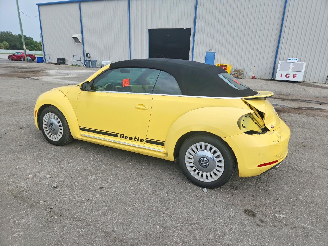 2013 Volkswagen Beetle Yellow vin: 3VW5P7AT3DM830037