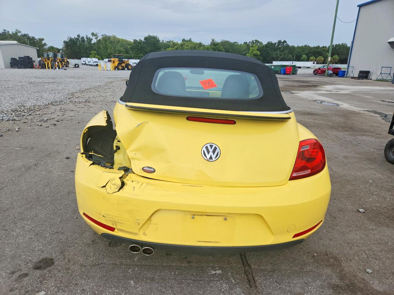 2013 Volkswagen Beetle Yellow vin: 3VW5P7AT3DM830037