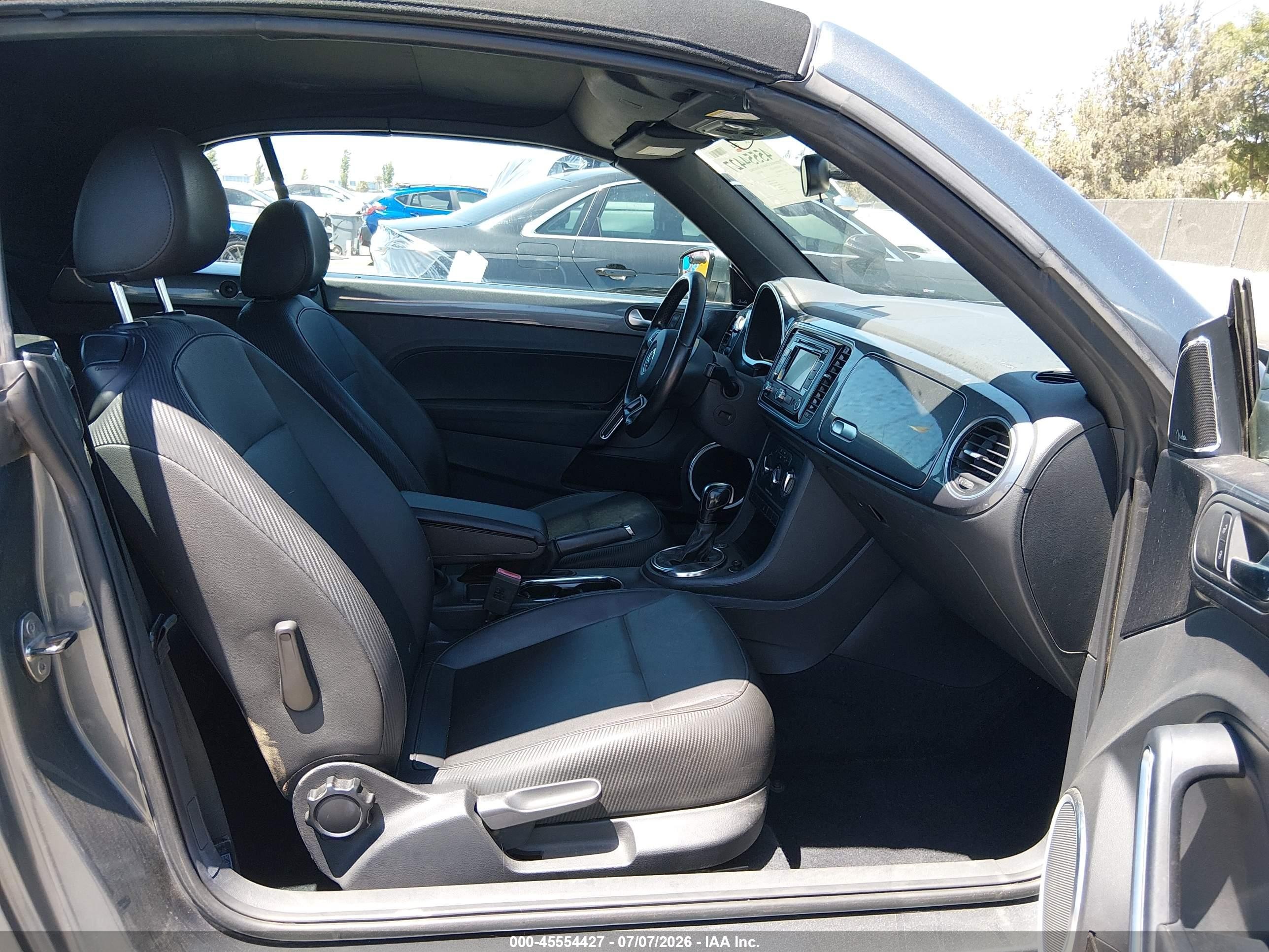 2013 Volkswagen Beetle 2.5l Gray vin: 3VW5P7AT4DM814218