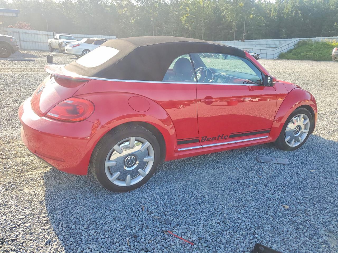 2013 Volkswagen Beetle Red vin: 3VW5P7AT5DM803390
