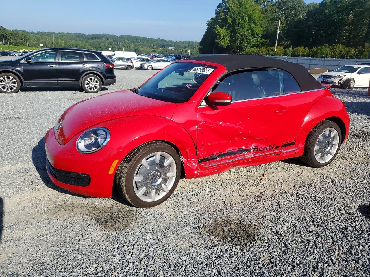 2013 Volkswagen Beetle Красный vin: 3VW5P7AT5DM803390