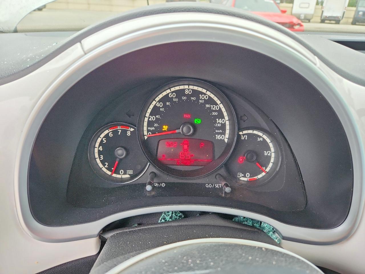 2013 Volkswagen Beetle White vin: 3VW5P7AT5DM822649