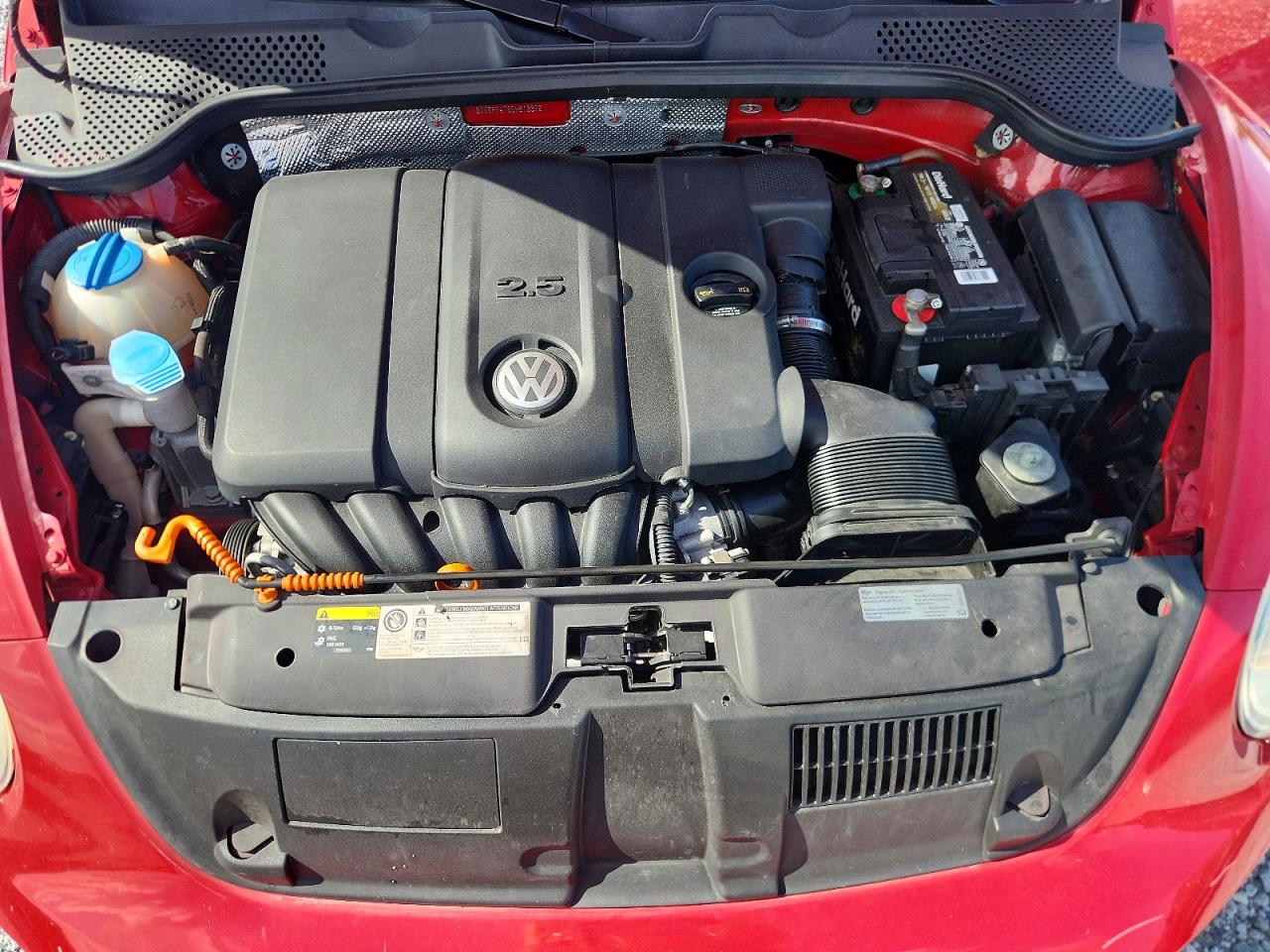 2013 Volkswagen Beetle Red vin: 3VW5P7AT6DM813376