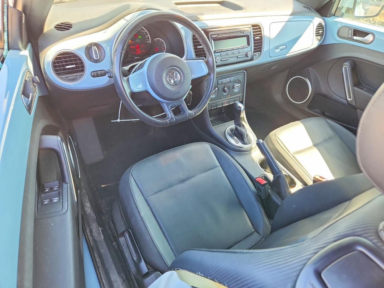 2013 Volkswagen Beetle Teal vin: 3VW5P7AT7DM817985