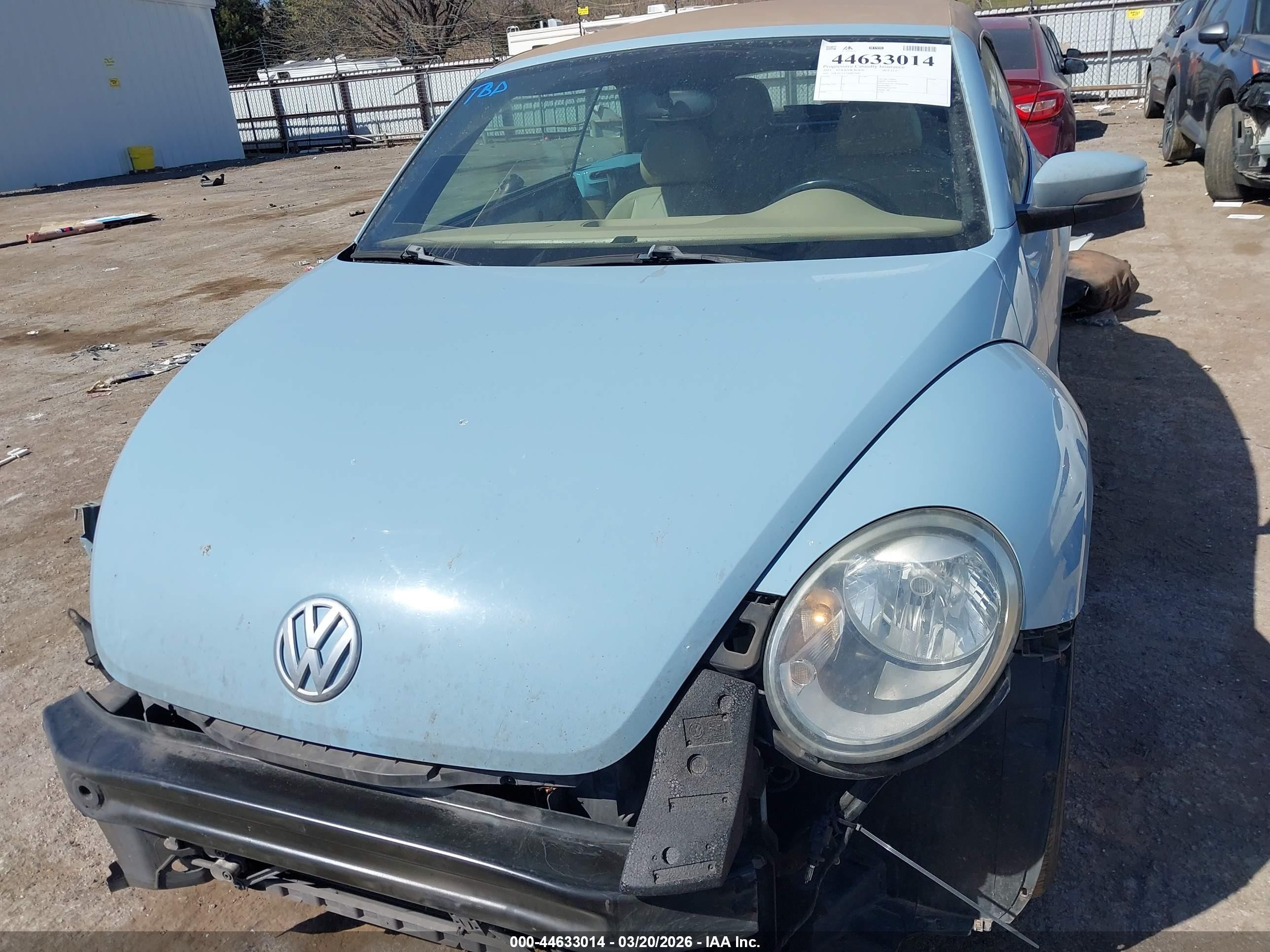 2013 Volkswagen Beetle 2.5l Синий vin: 3VW5P7AT7DM827089